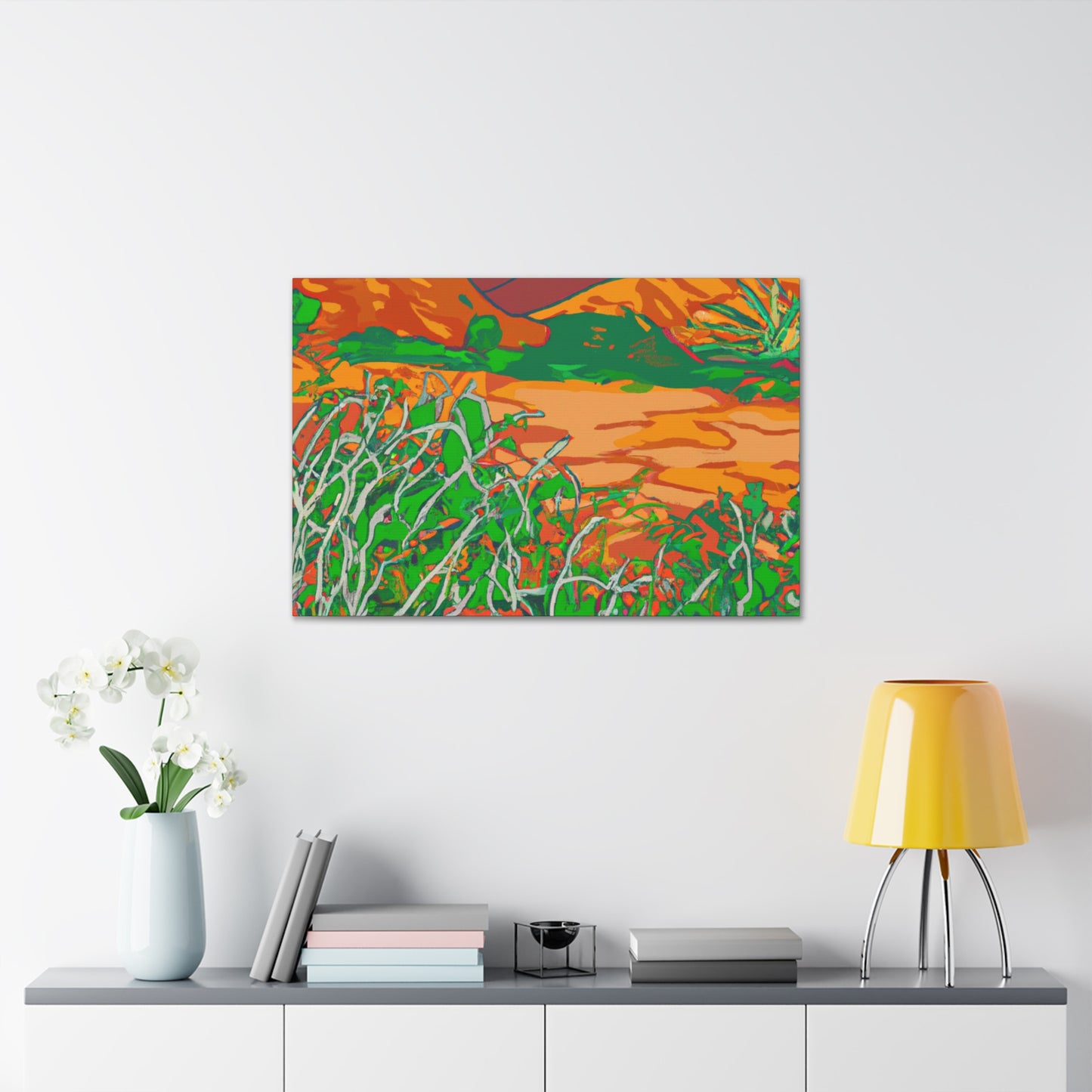 Sandy Dunes-Landscape - Canvas - Desert