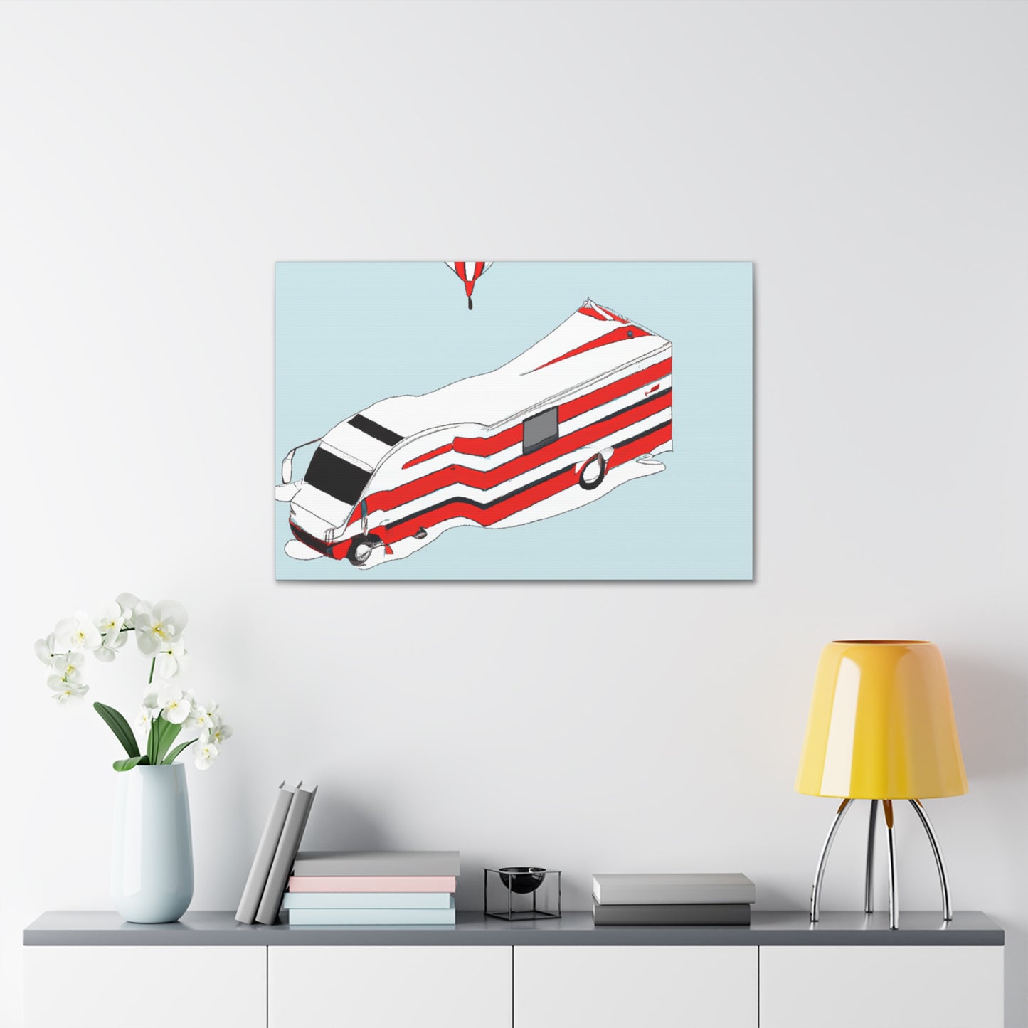 Aerial Observation - Minimalism - Canvas