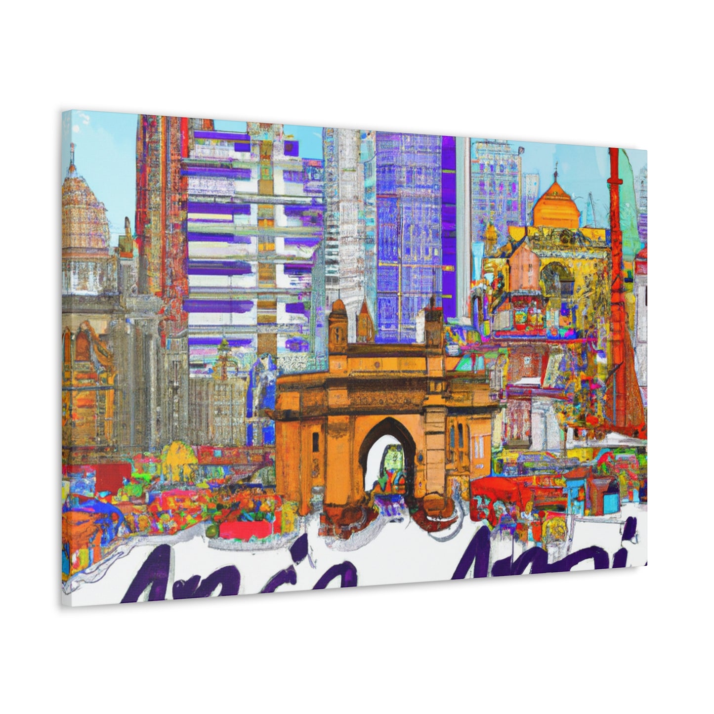 Taj Mahal - Destination India - Canvas