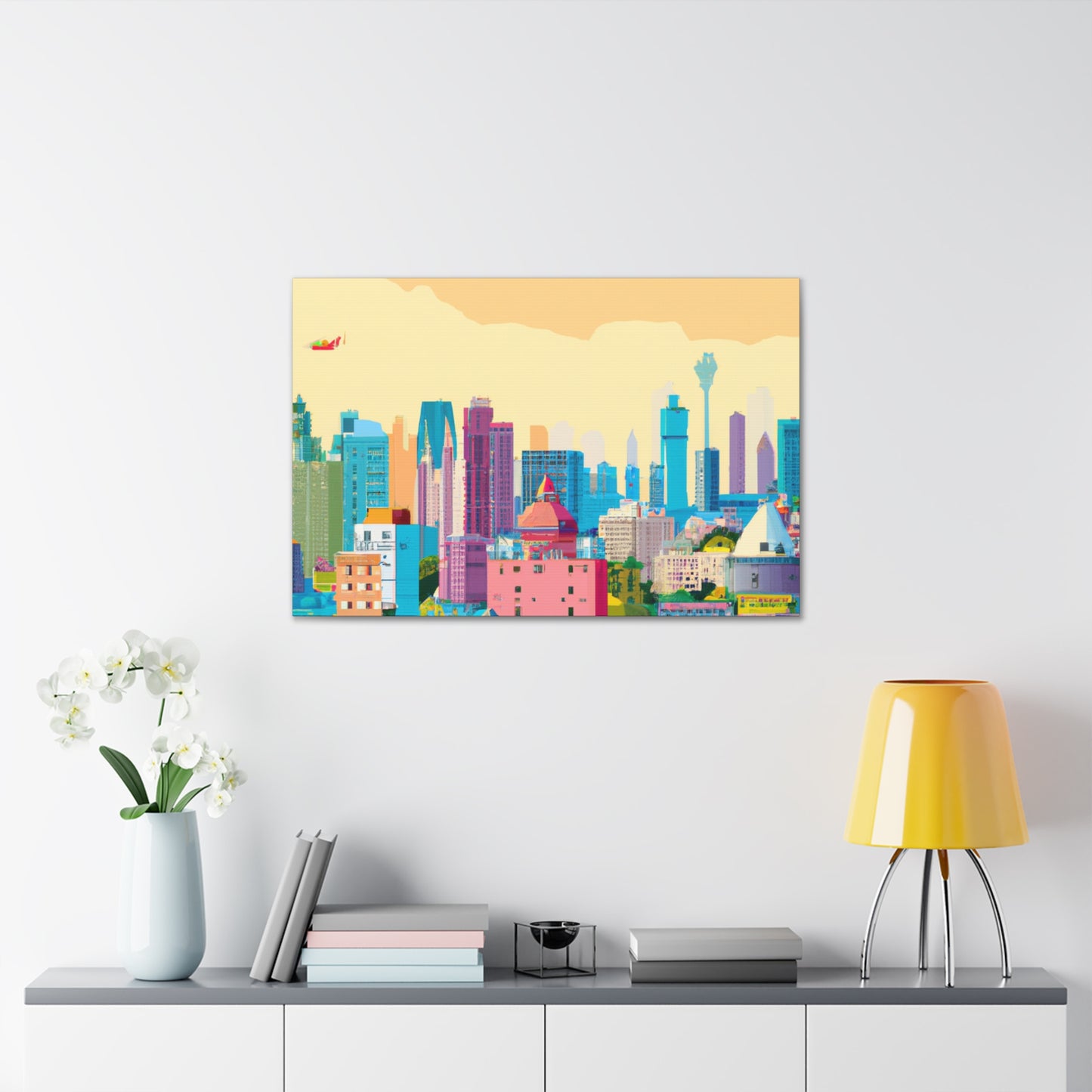 Vibrant Delhi - Destination India - Canvas