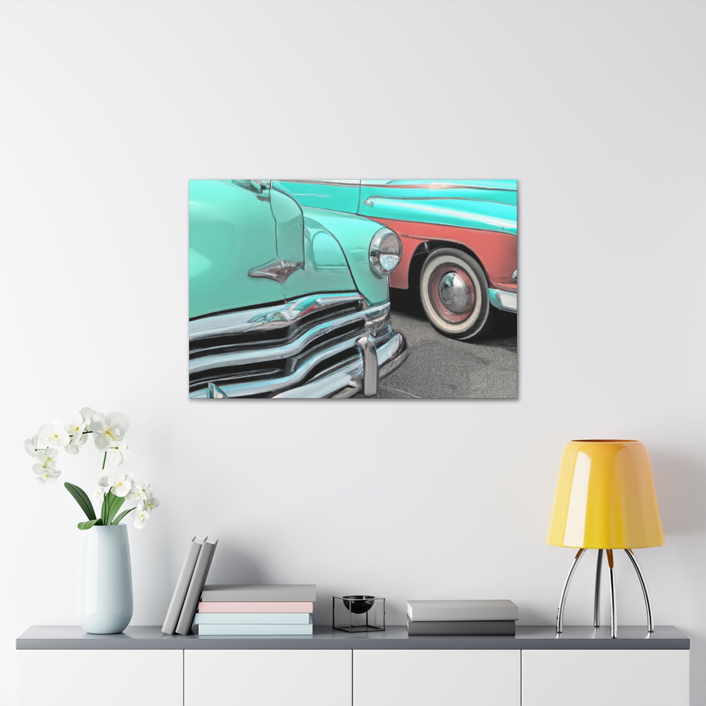 Ole Days - Automobile Canvas