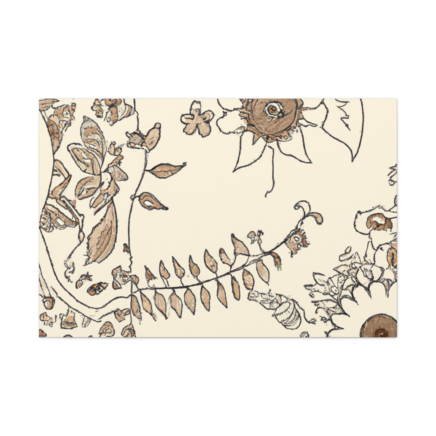 Blossomway - Floral - Canvas