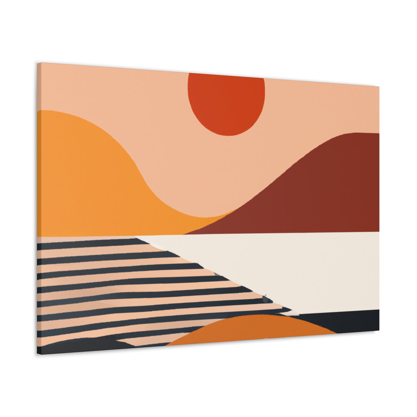 Glimpse of White - Minimalism - Canvas
