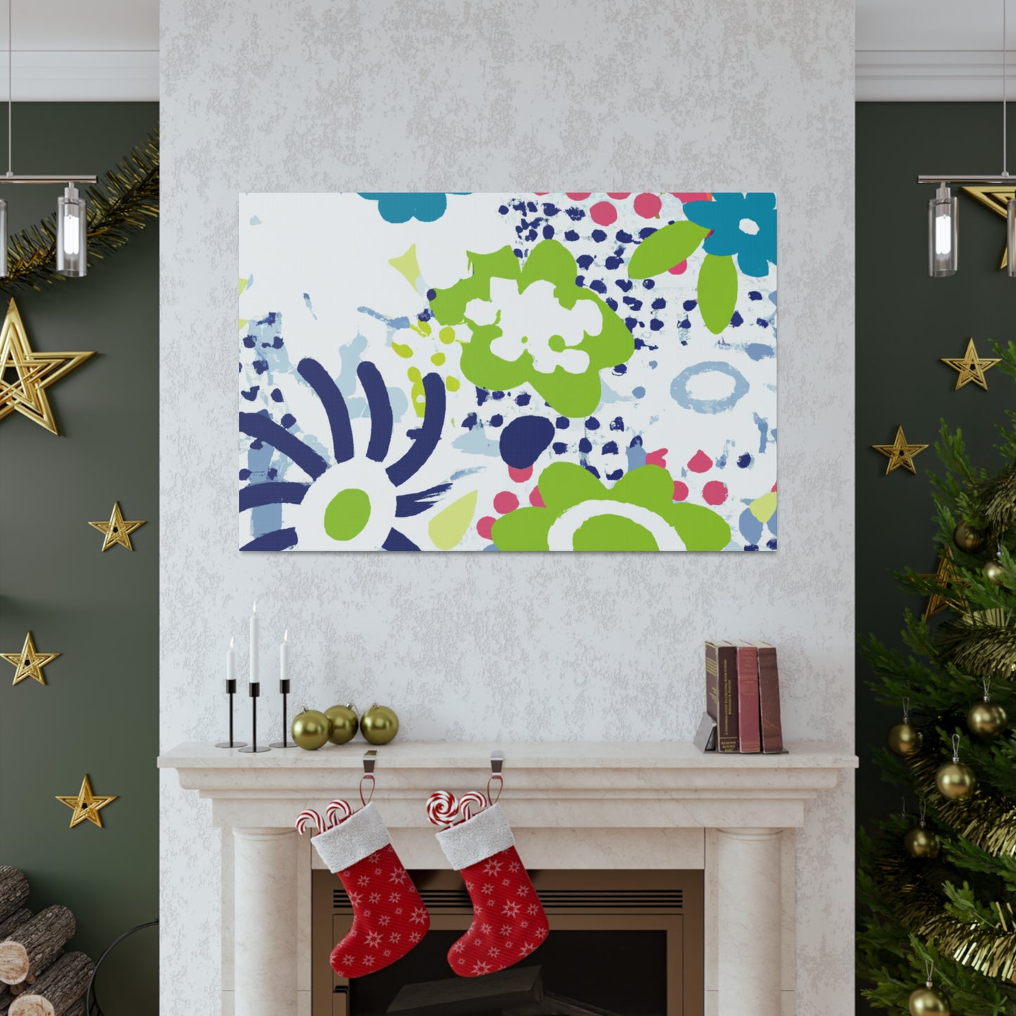 Flower Power Palooza: Floral Canvas