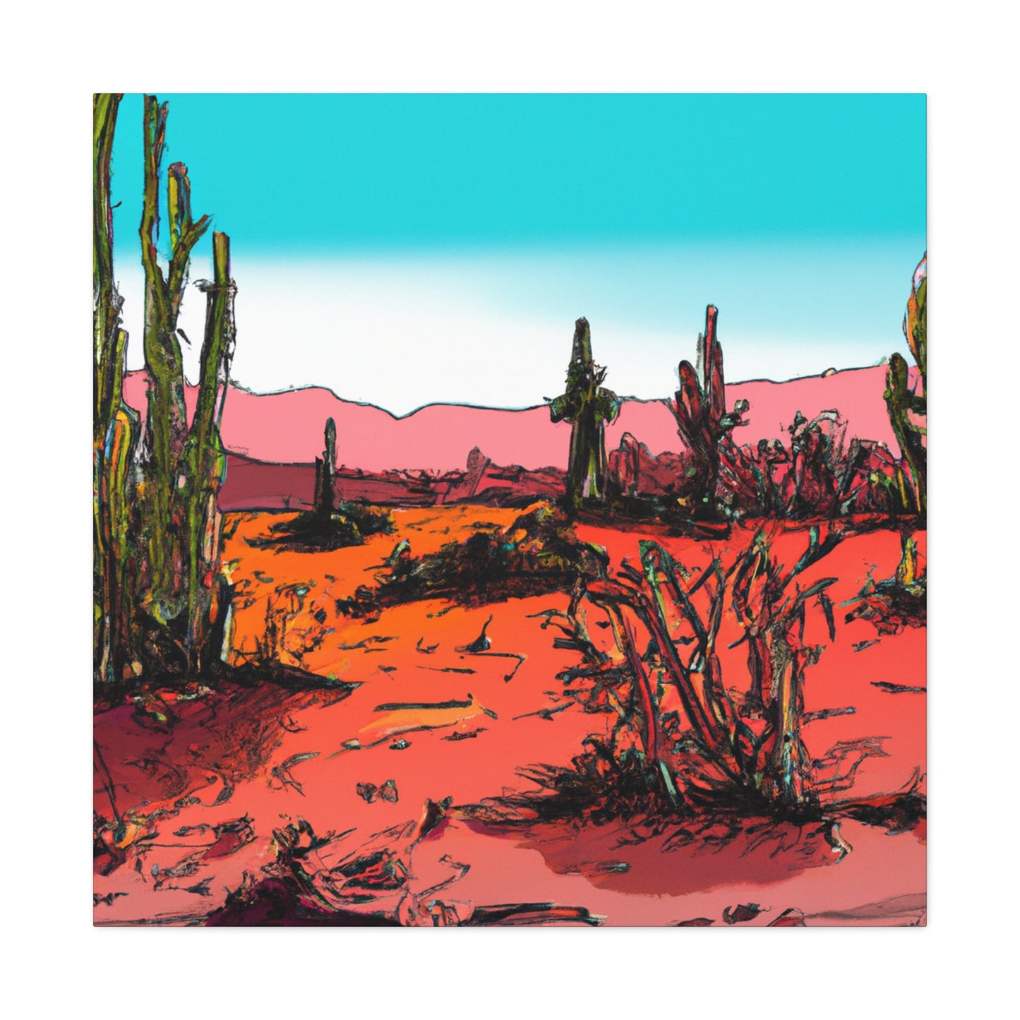 Scorched Sands - Landscape - Canvas - Desert