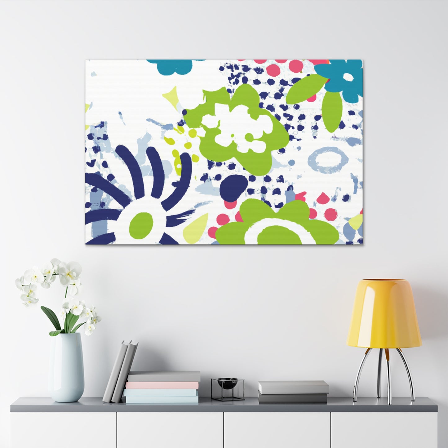 Flower Power Palooza: Floral Canvas