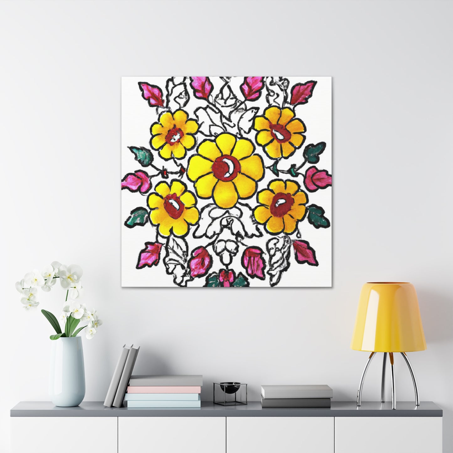 Aurora-Floral - Canvas