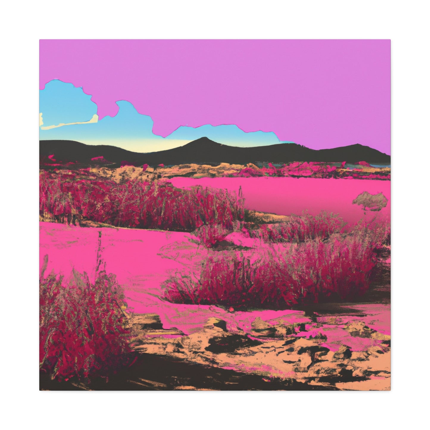 Dune-scape Landscape - Canvas