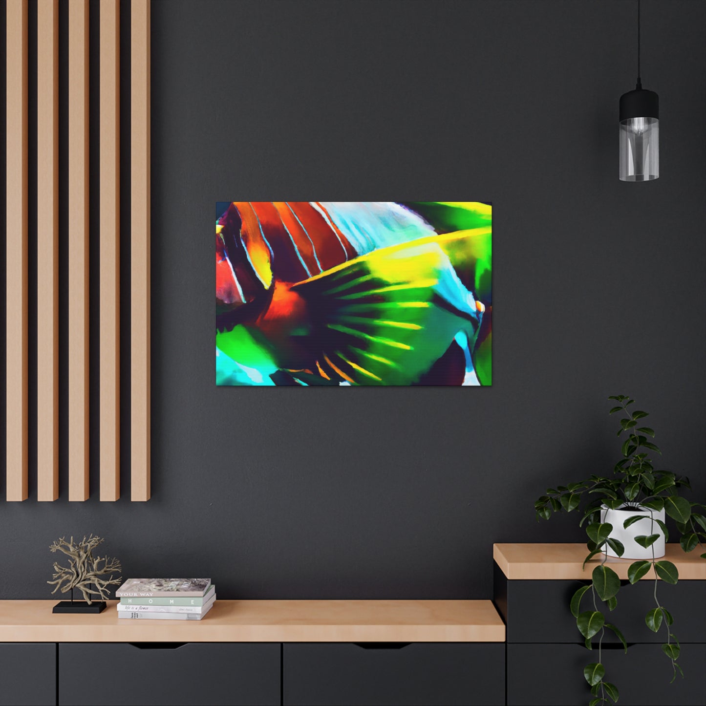 "Fin" - Underwater Canvas