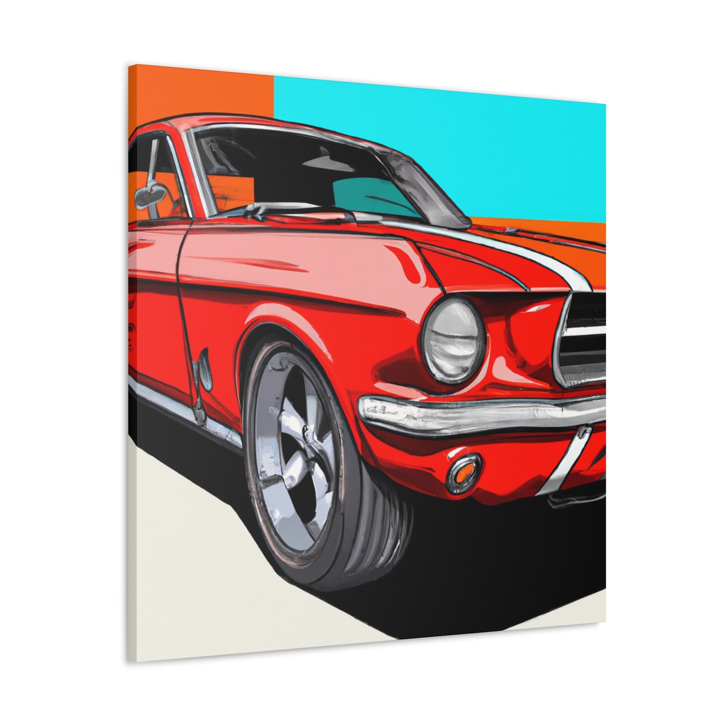 Vintage Phanton - Automobile - Canvas