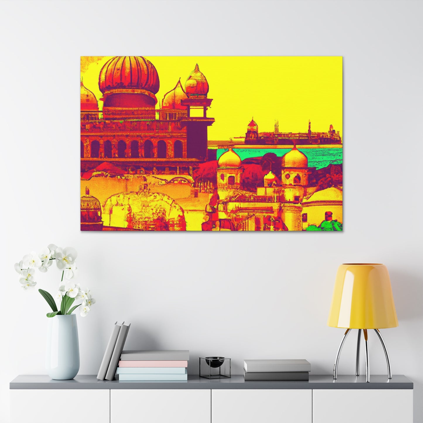 TajMahal- Destination India - Canvas