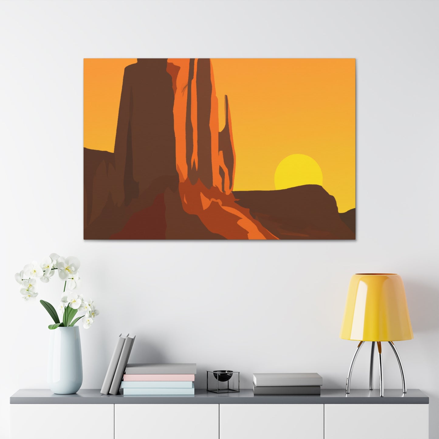 Sandscape - Landscape - Canvas - Desert