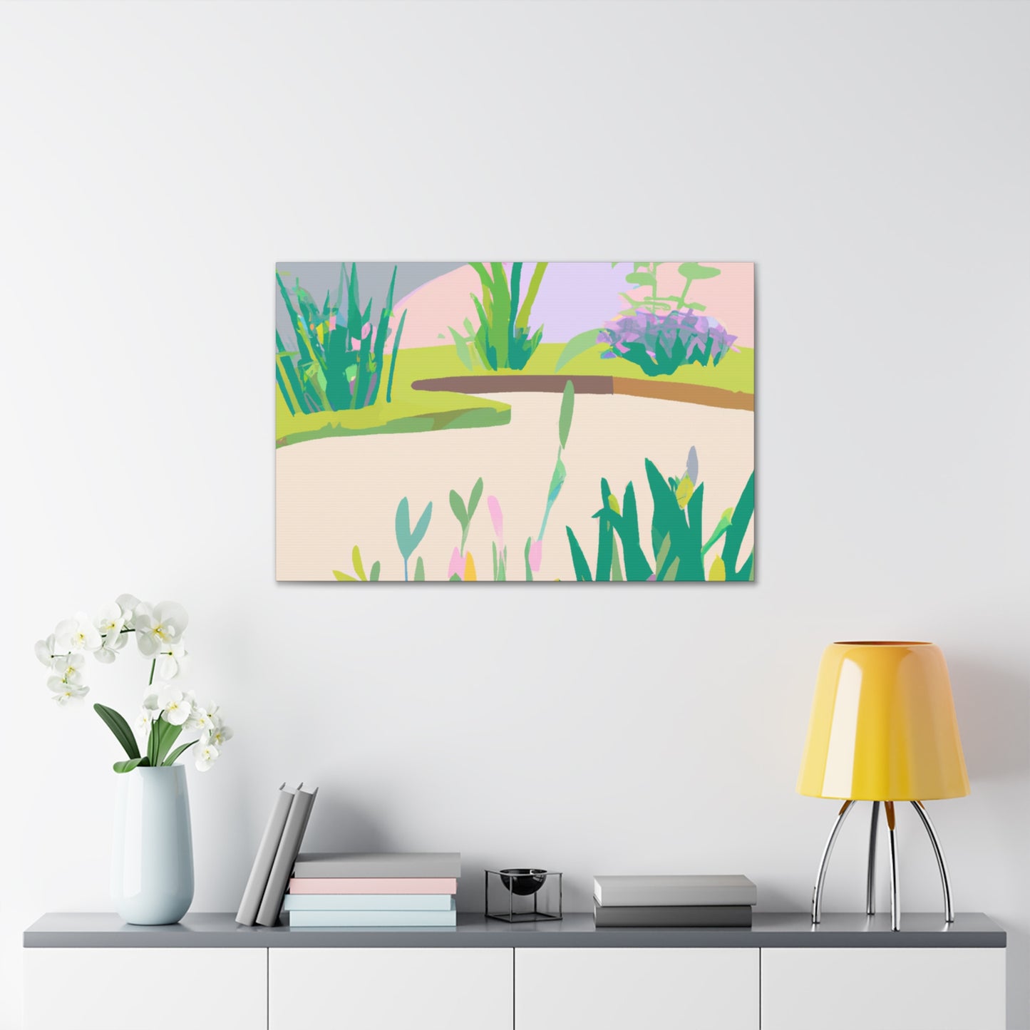 Graceful Greenery - Landscape - Canvas