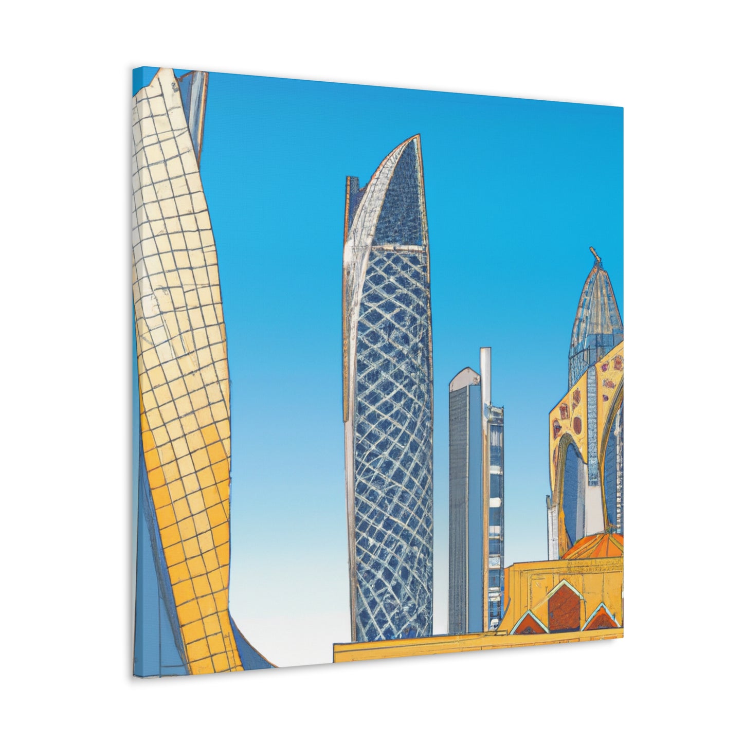 Yasmina's Oasis - Destination Arab Emerates - Canvas
