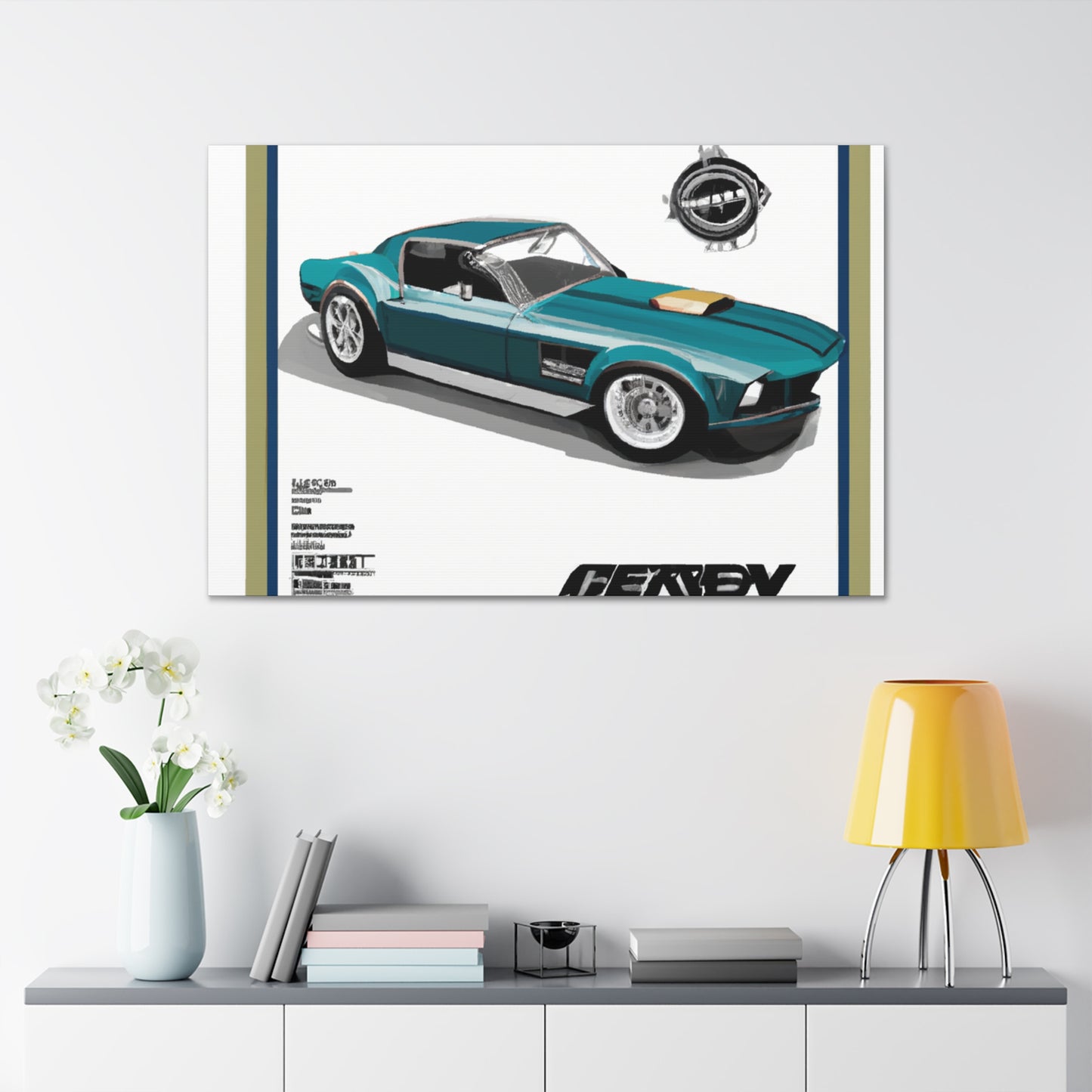 Firebolt - Automobile - Canvas