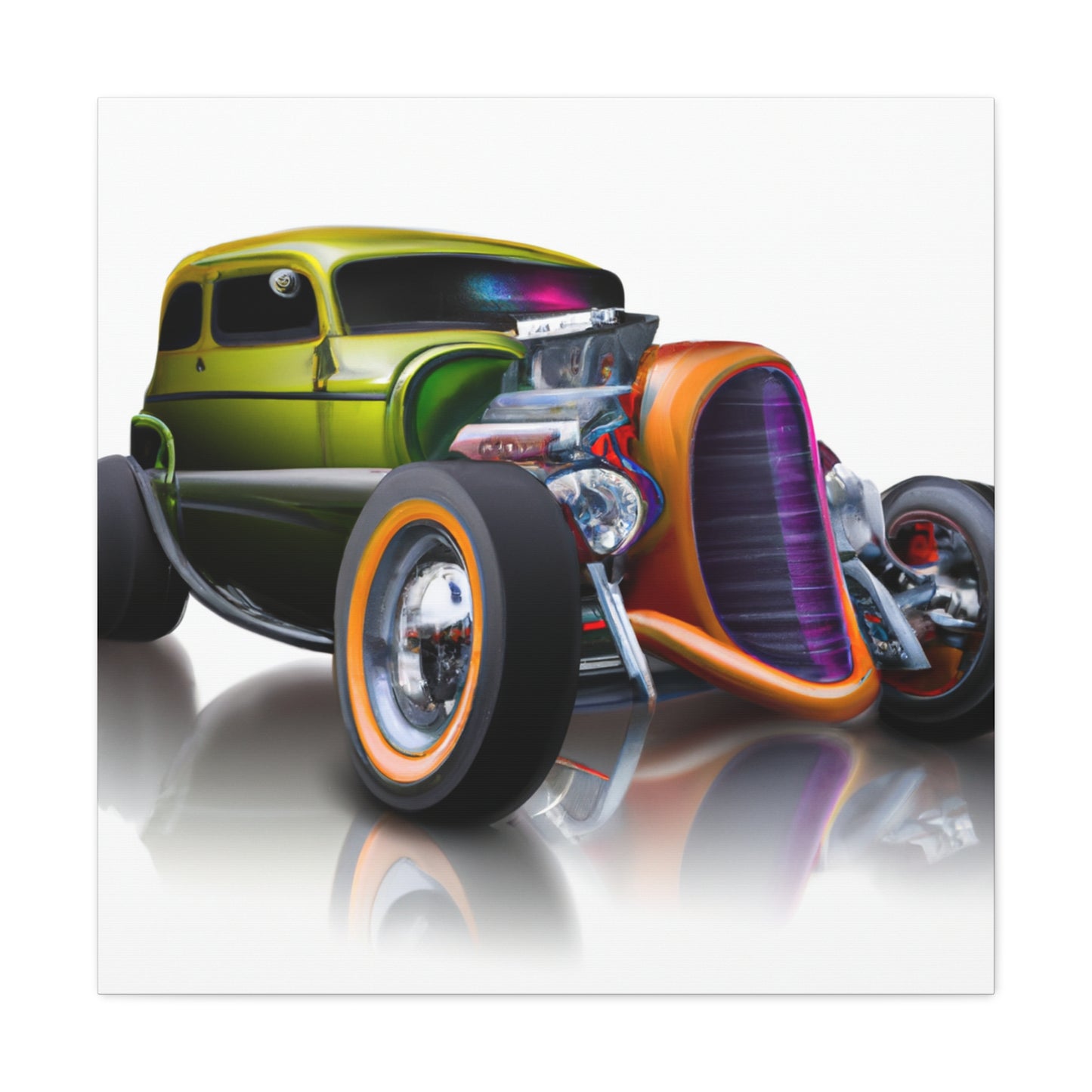 Lightning Spark - Automobile - Canvas