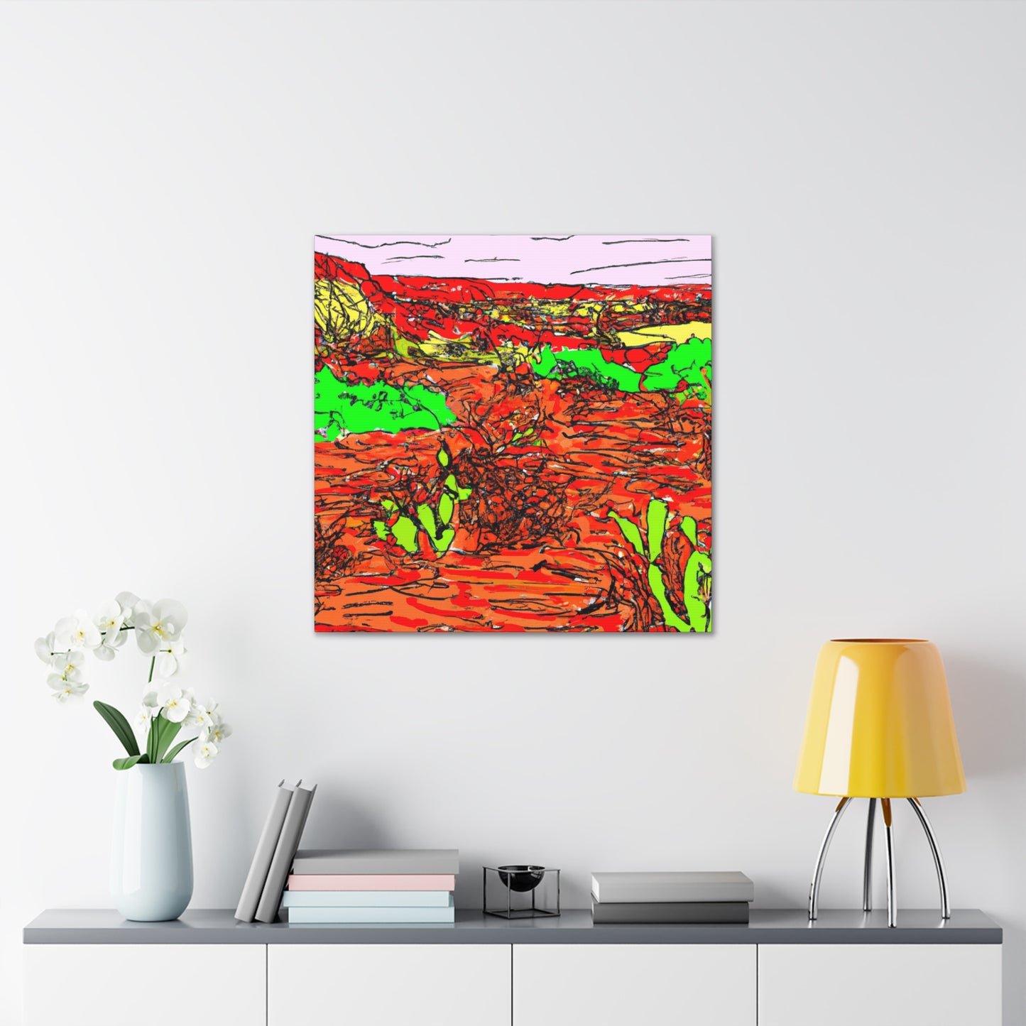 Dune-scape Landscape - Canvas