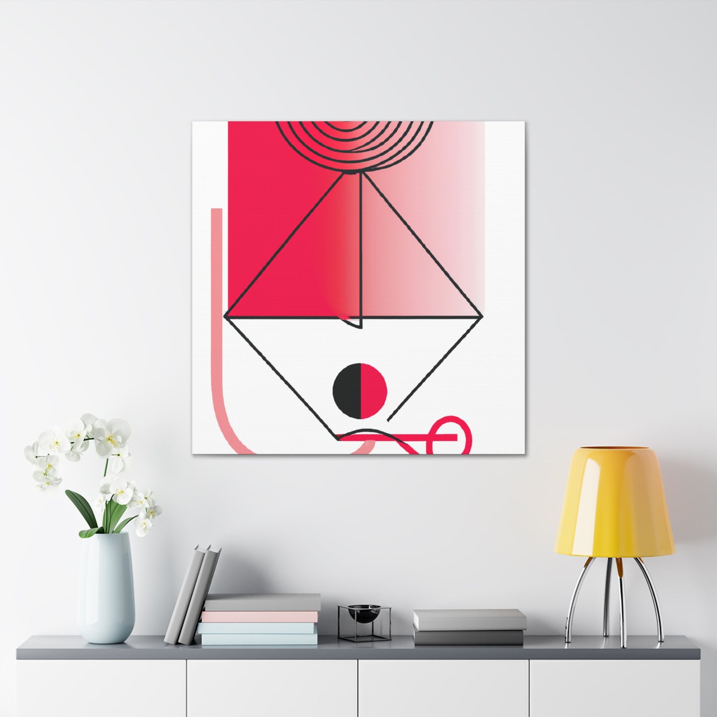 Nebulous Reflection - Minimalism - Canvas