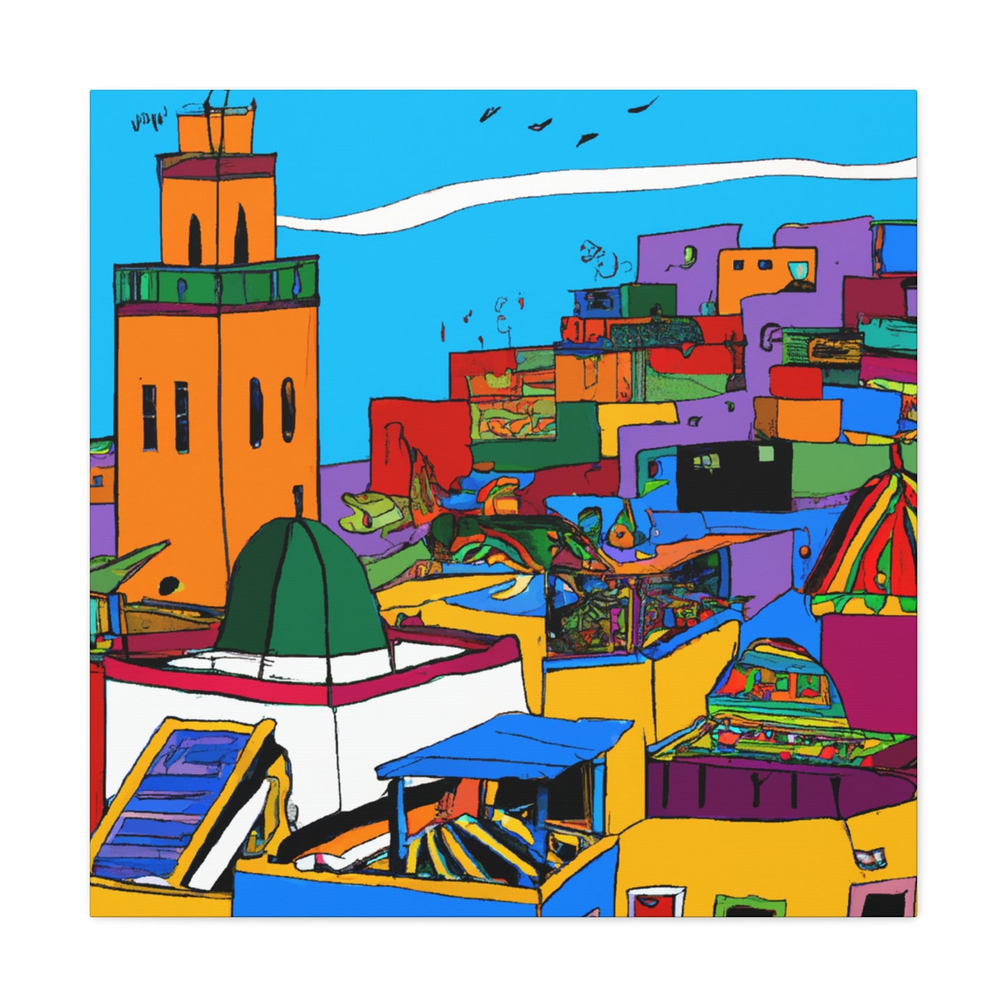 Sarina Daou - Morraco - Canvas