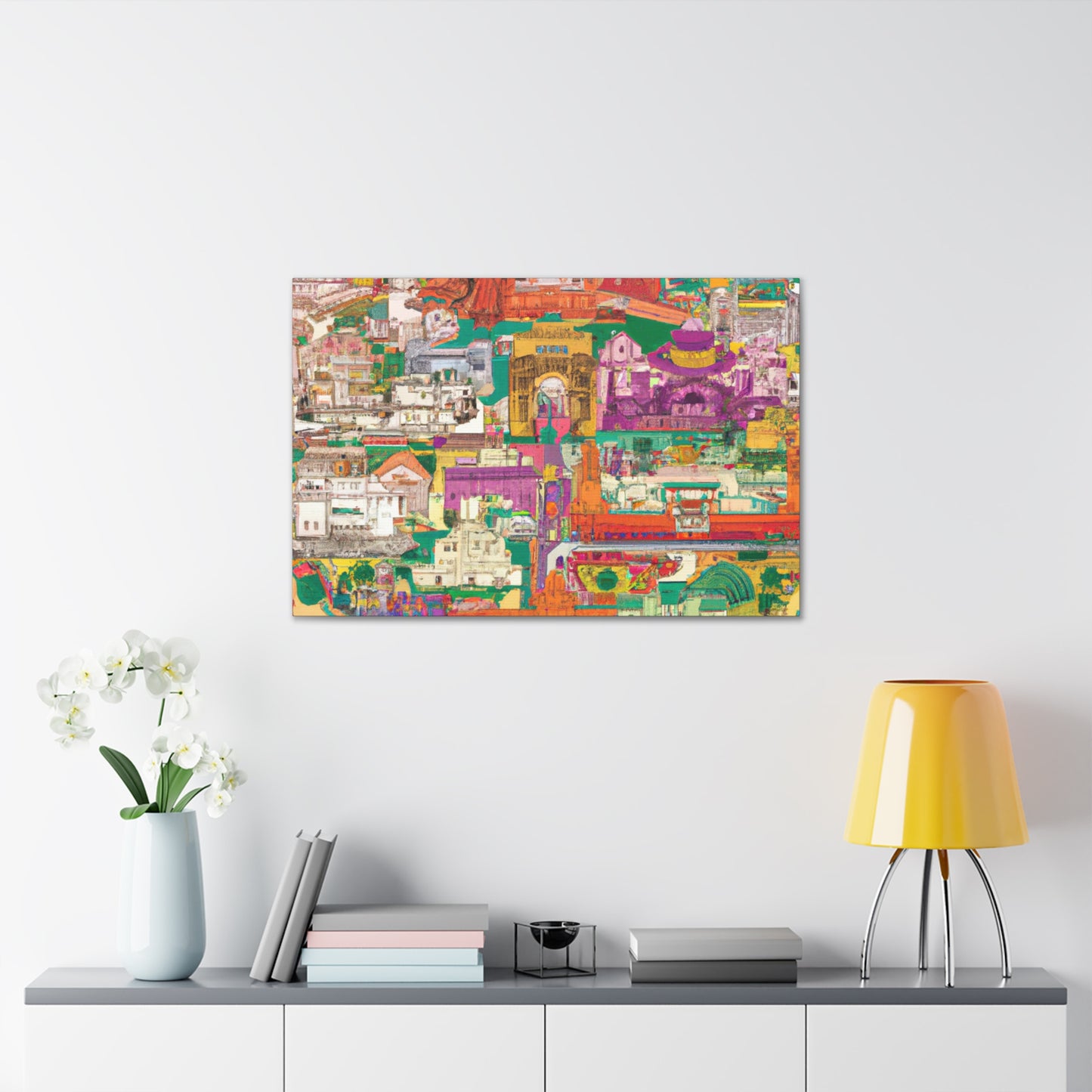Amber Mahal - Destination India - Canvas