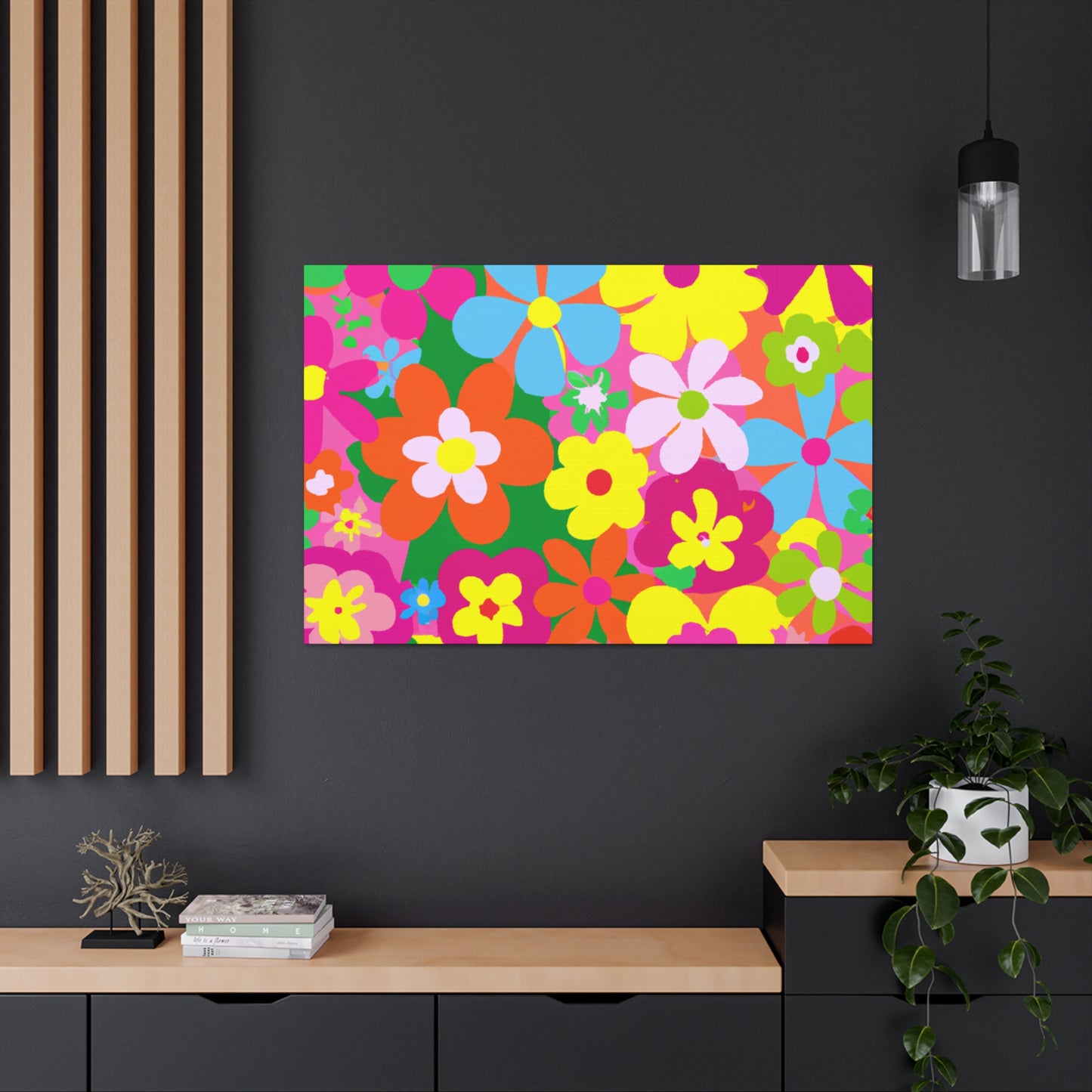 "Creating a Bouquet of Blooms: A Floral Adventure" -Floral Canvas