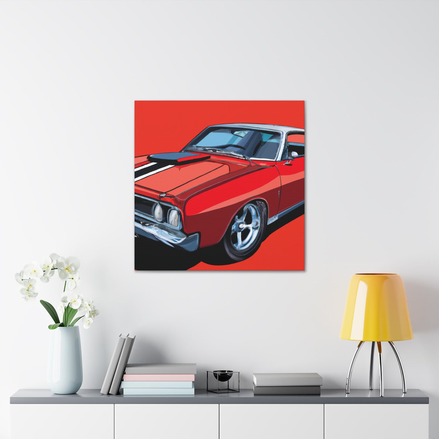 Steel Streak - Automobile - Canvas