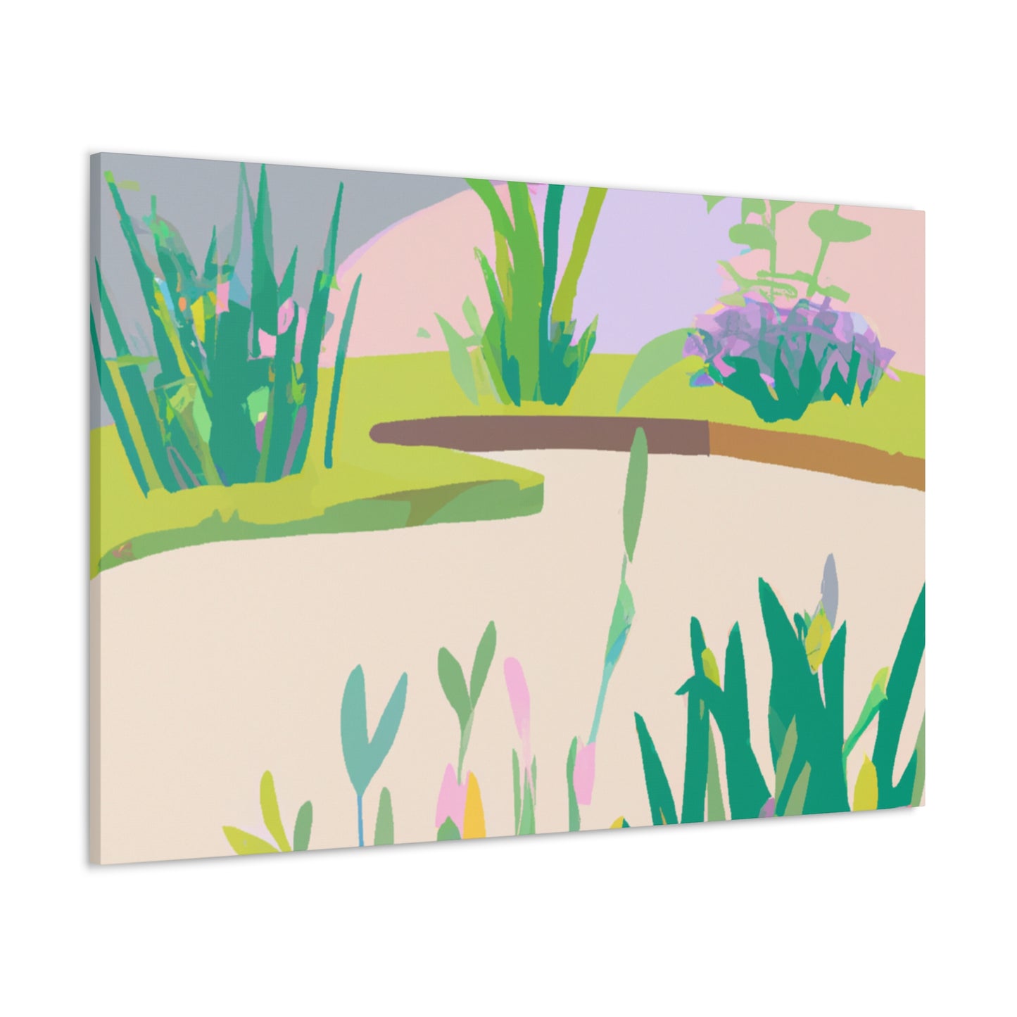 Graceful Greenery - Landscape - Canvas