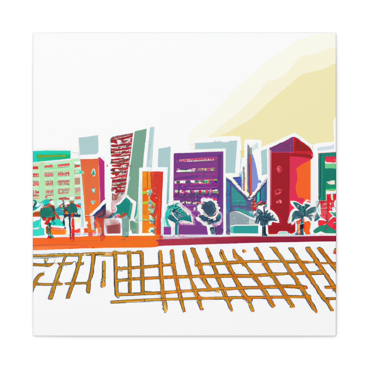 Yasmina - Middle East - Canvas