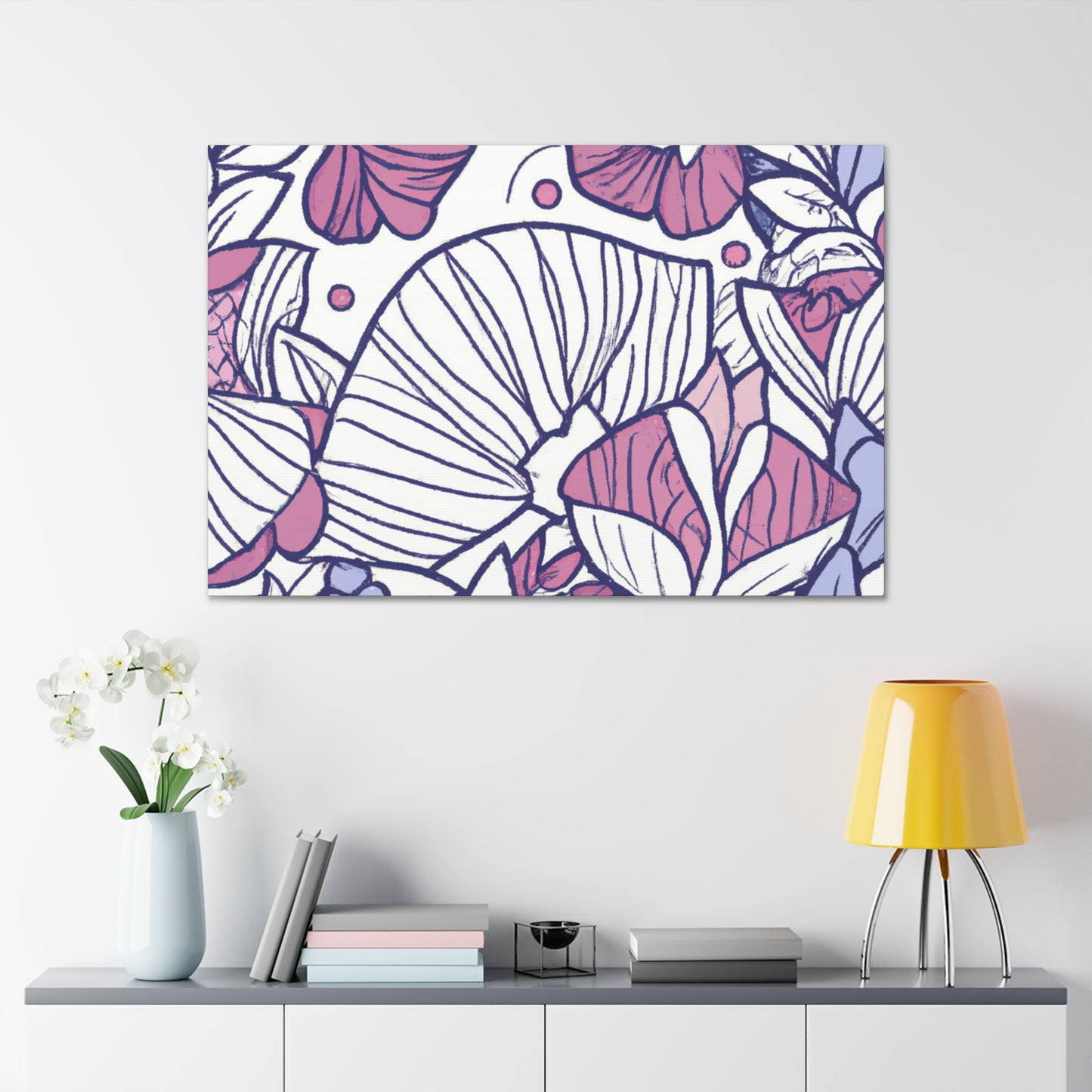 Blossomfetti - Floral - Canvas