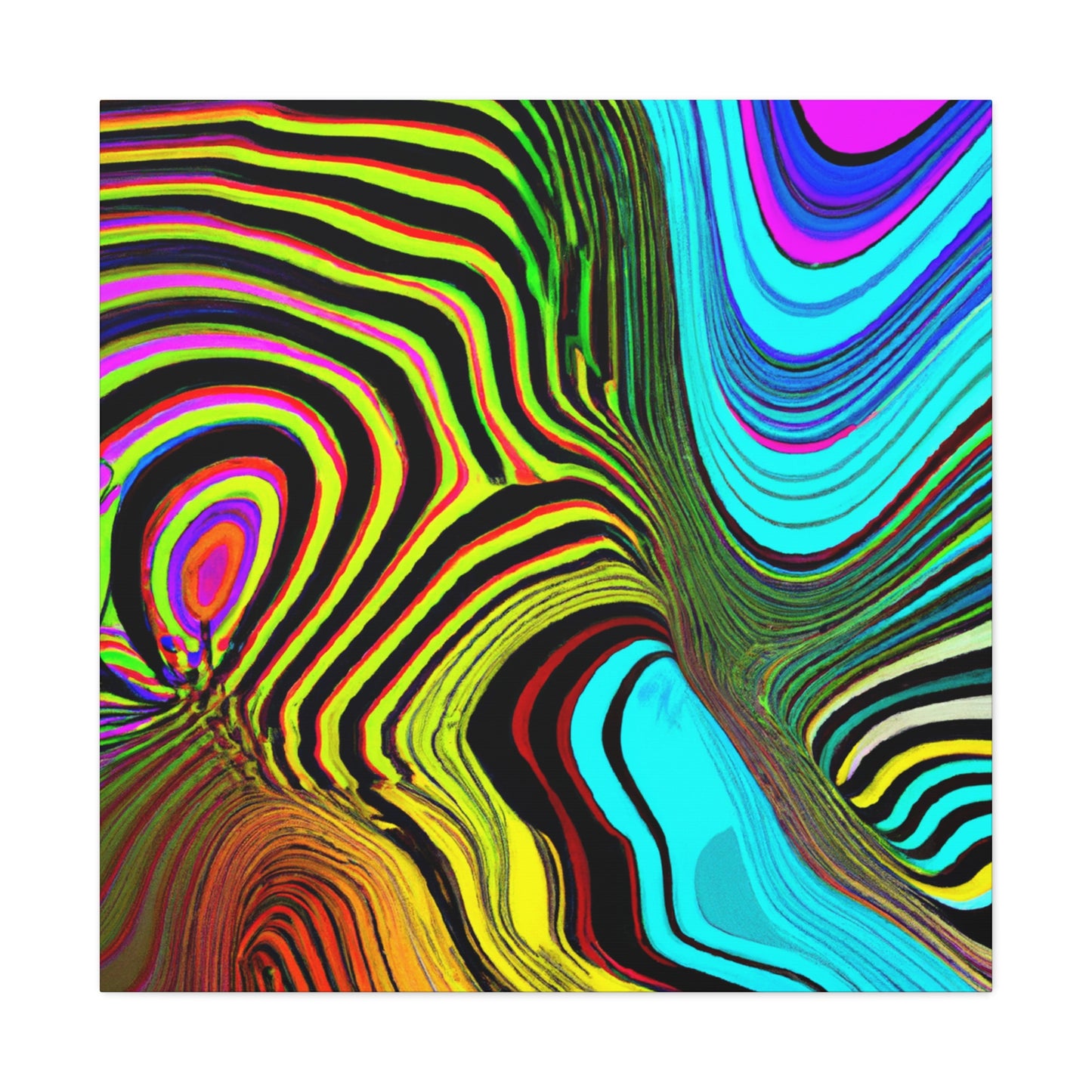Aquamanium - Abstract - Canvas