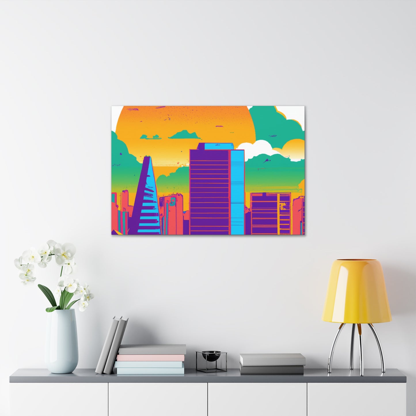 Cielo Azul - South America - Canvas