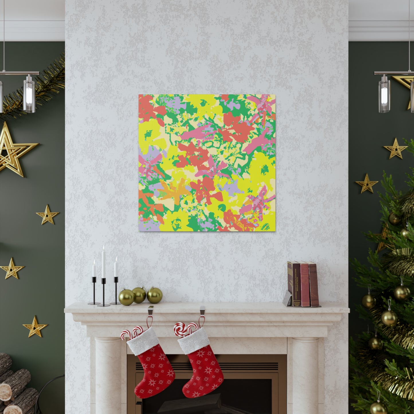 Floral Fusion - Floral Canvas