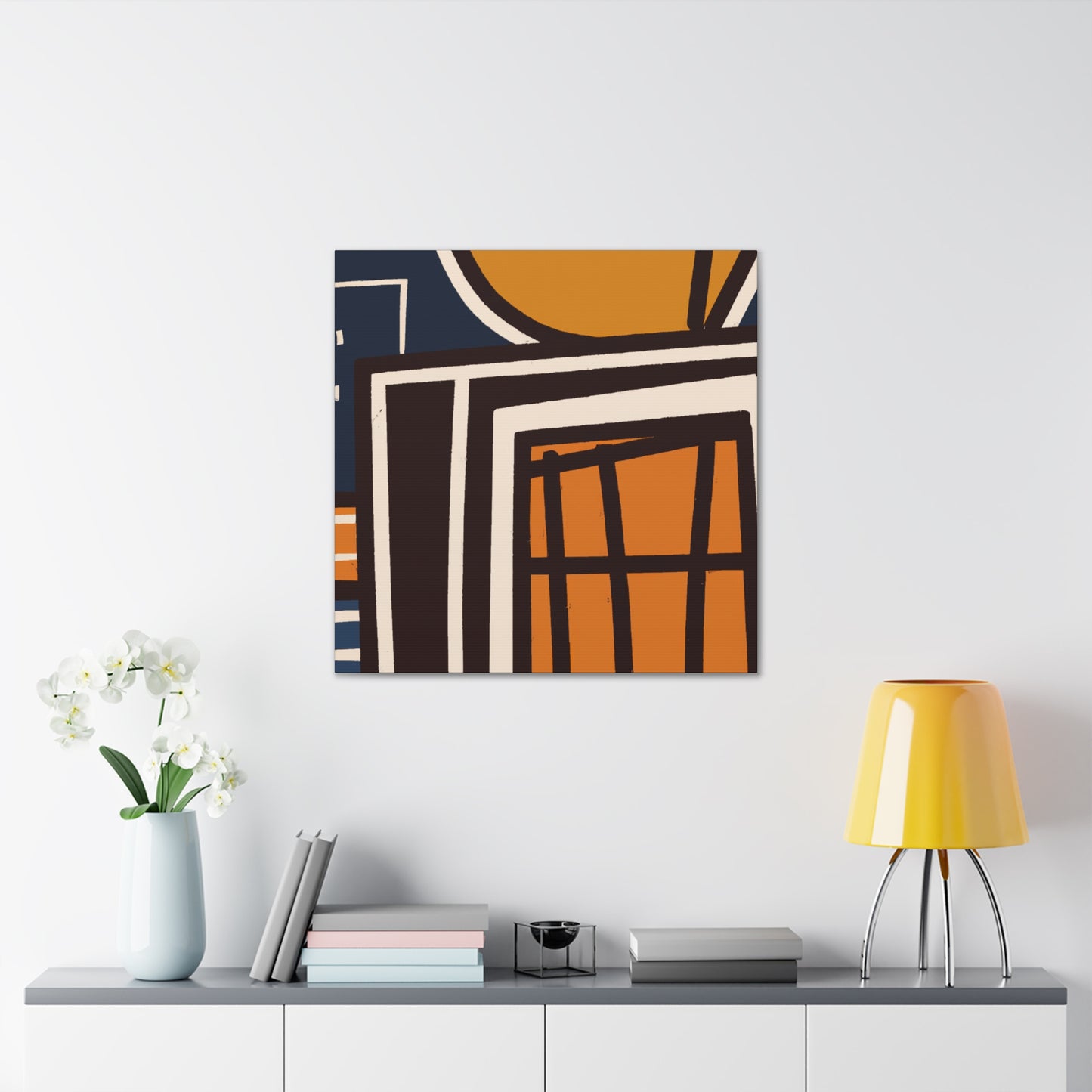 Edgy - Midcentury Canvas