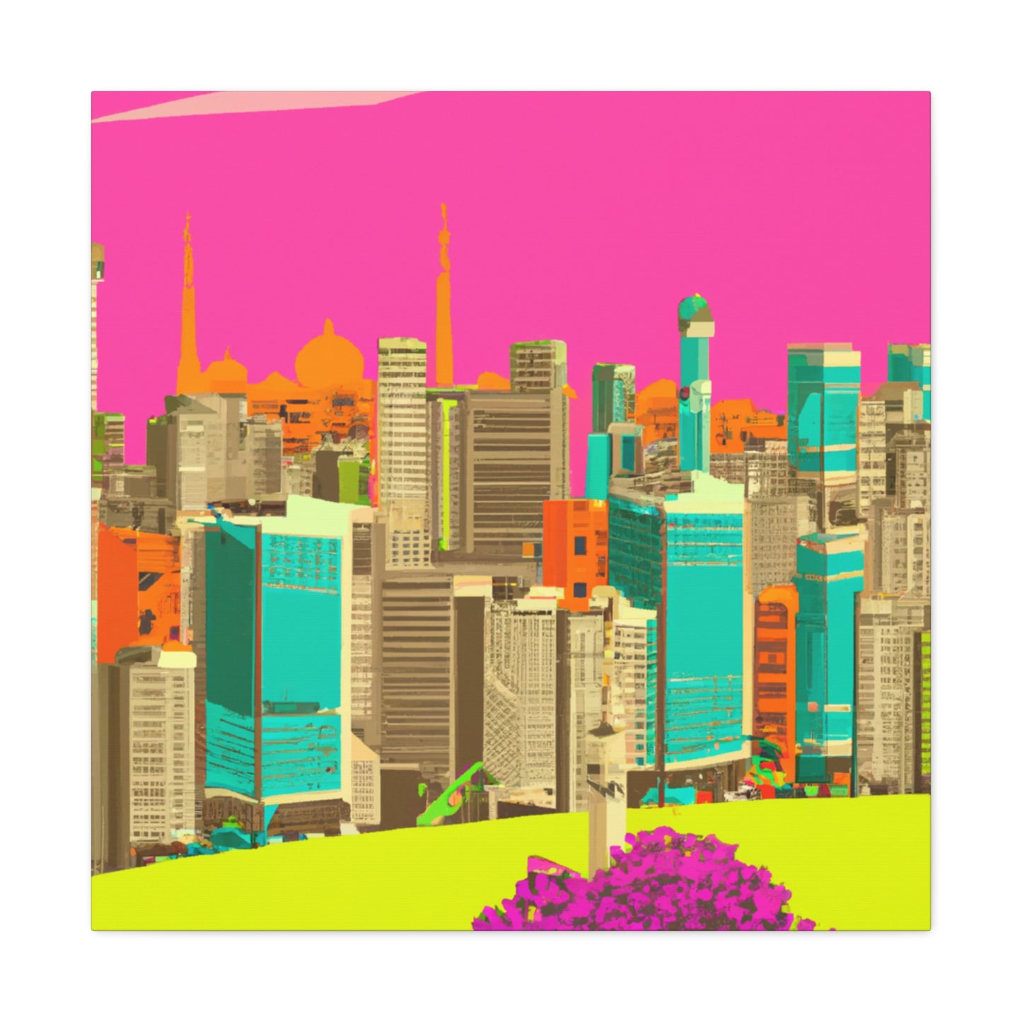 Bezayeen- Middle East - Canvas