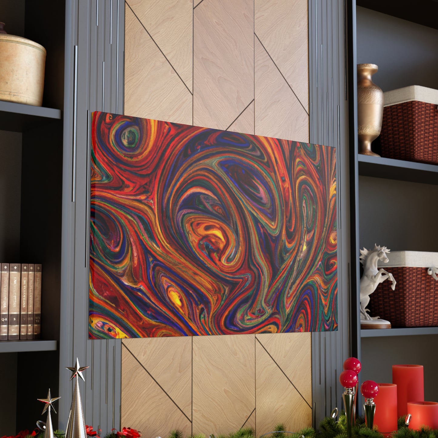 Burning Edges - Canvas - Abstract