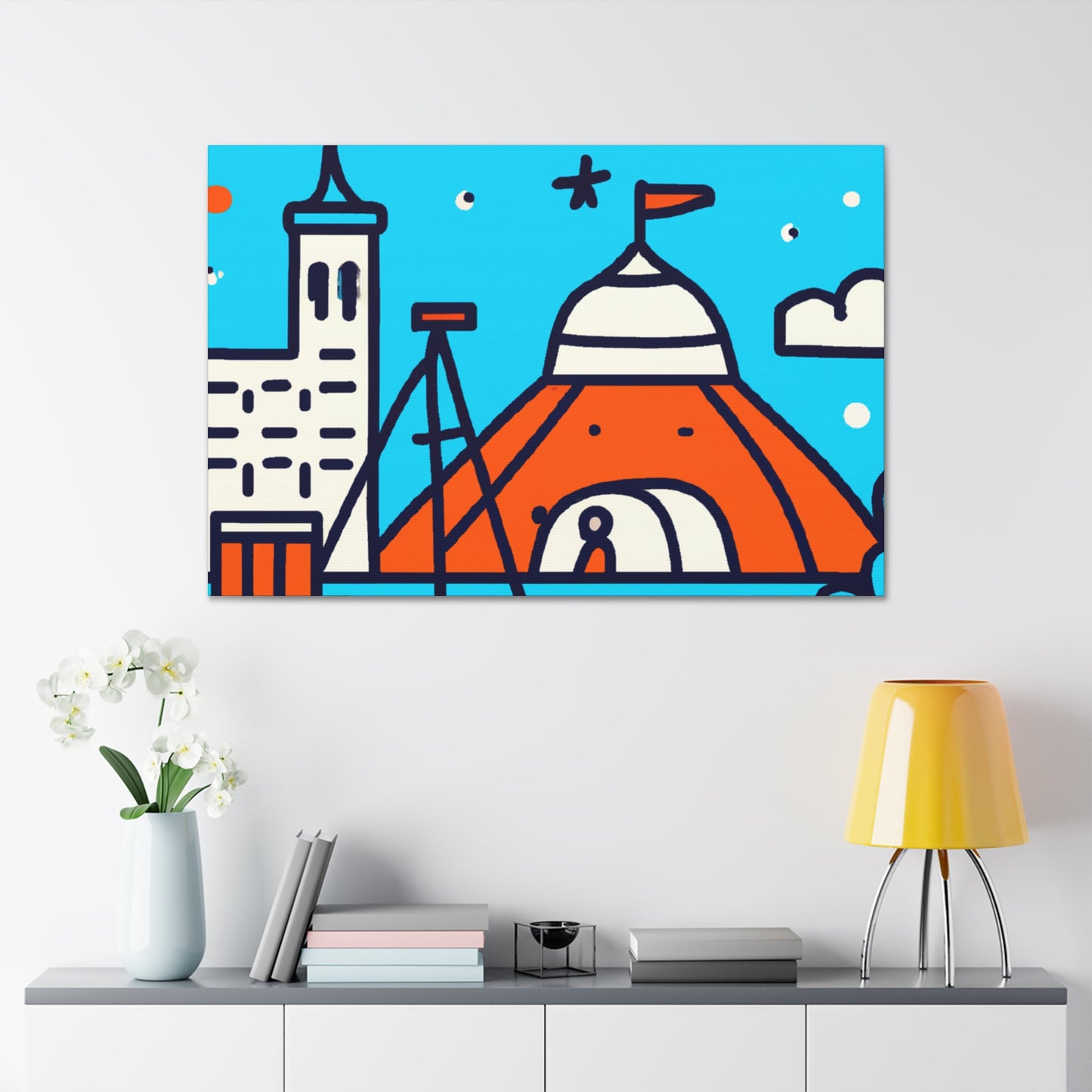 Striked Out - Minimalism - Canvas