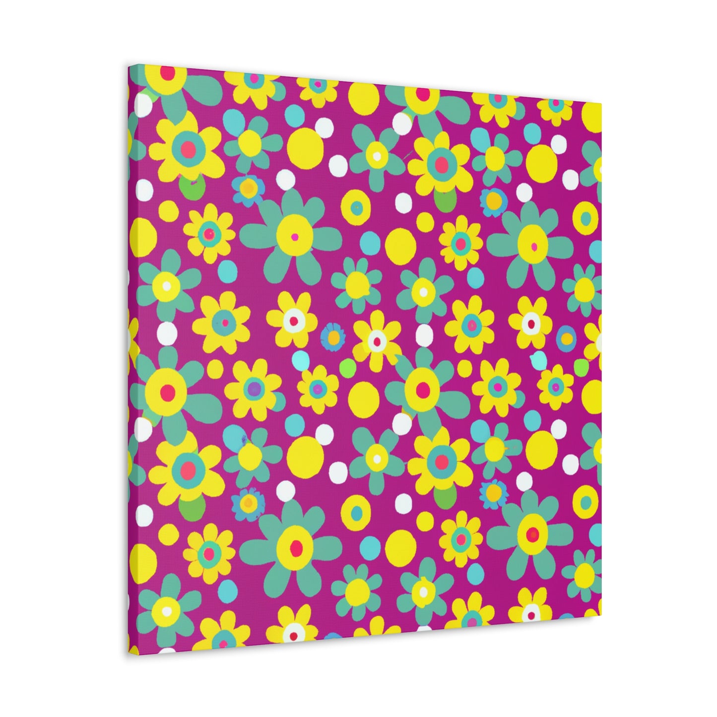 Blissful Daisies - Floral - Canvas