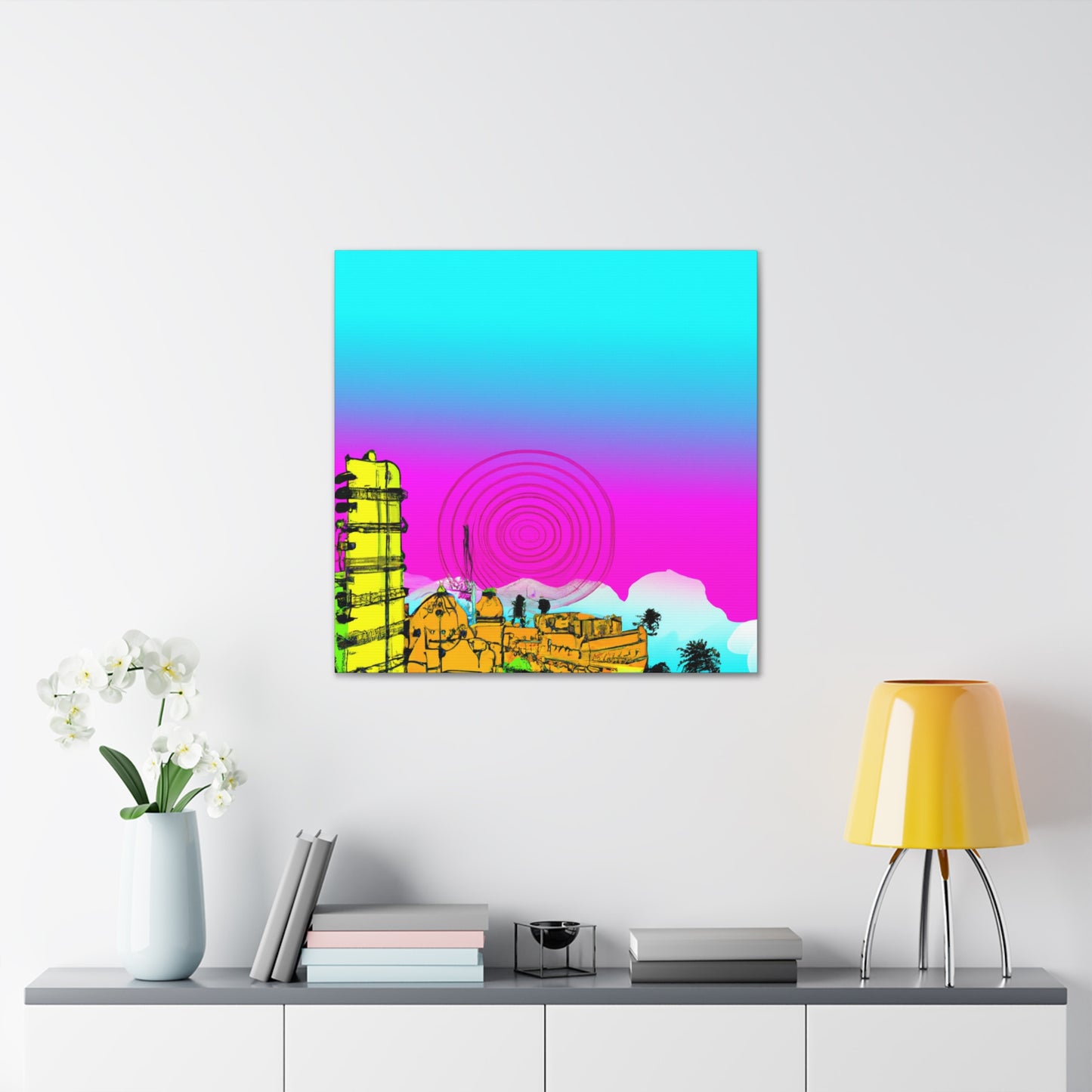 Delhi Delight - Destination India - Canvas