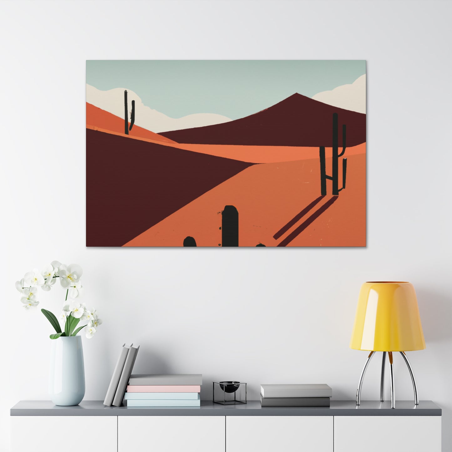 Antique Charisma - Vintage Contemporary - Desert - Canvas