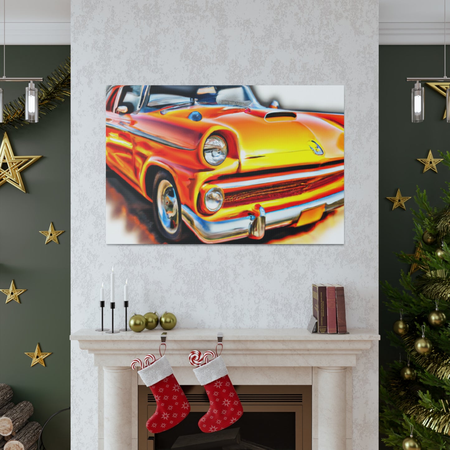 Tidal Wash - Automobile Canvas