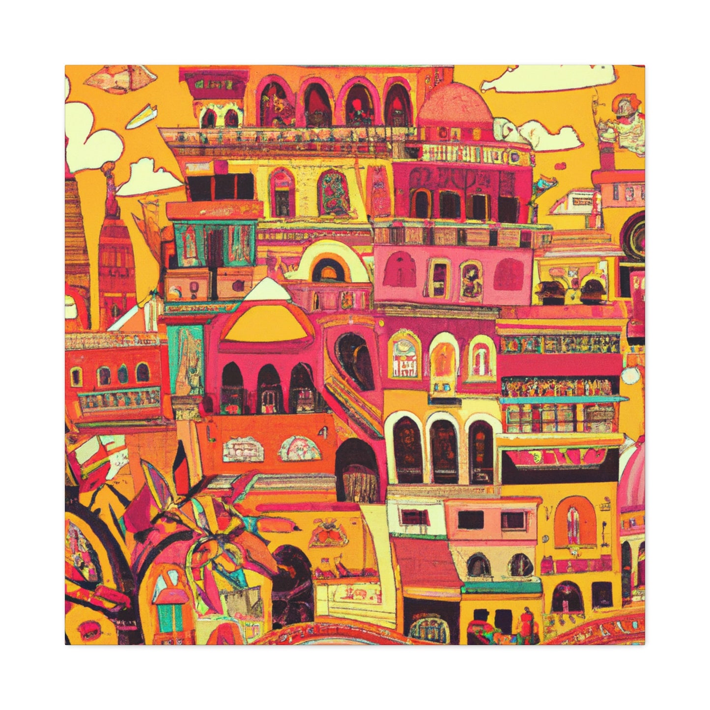 Omaira - India - Canvas