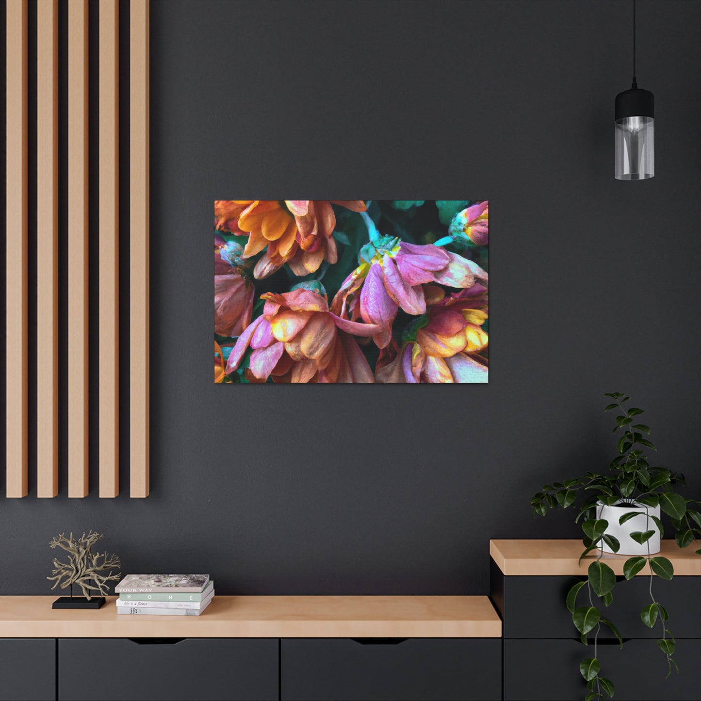 Weeping Reds - Canvas - Floral
