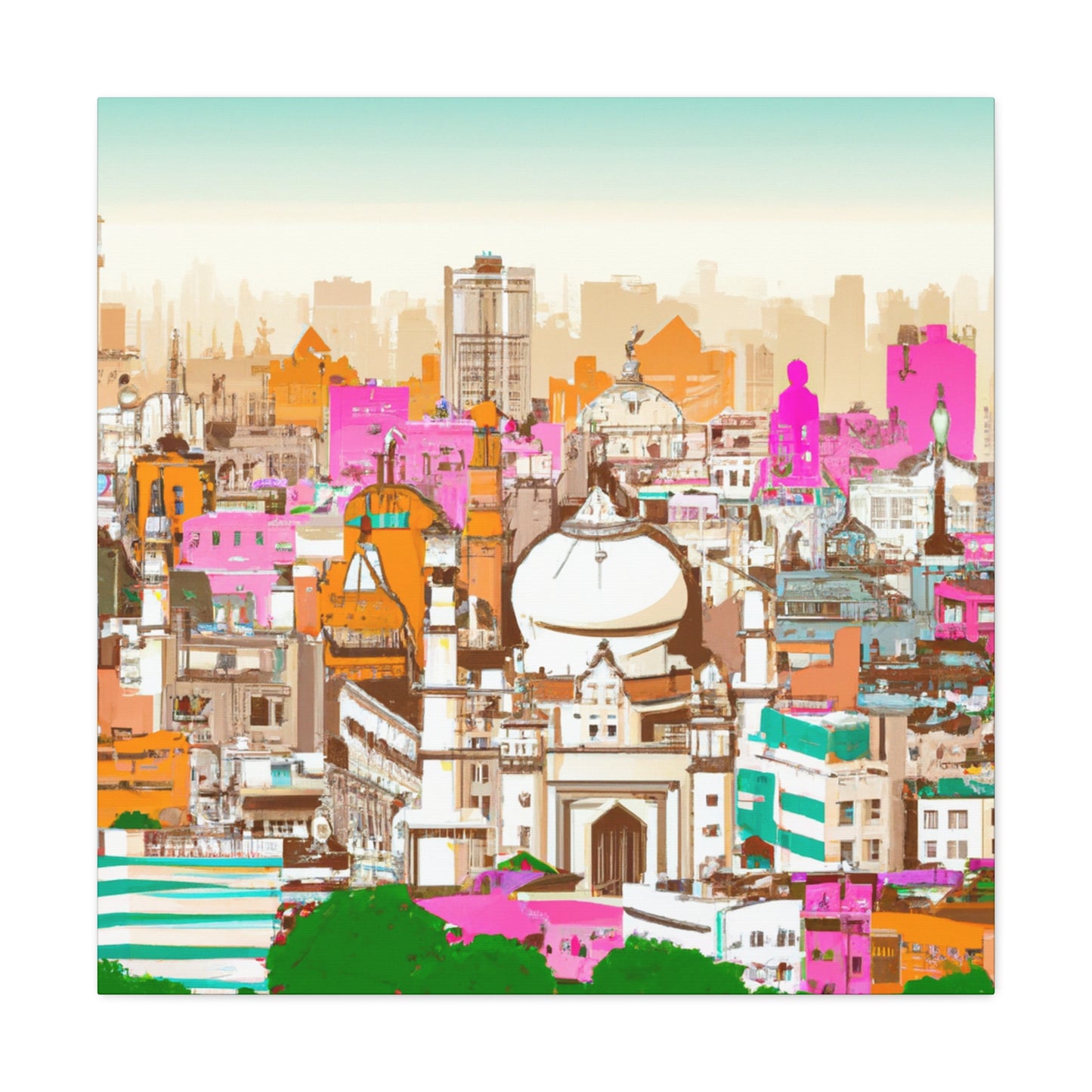 Ganges of Glory - Destination India - Canvas