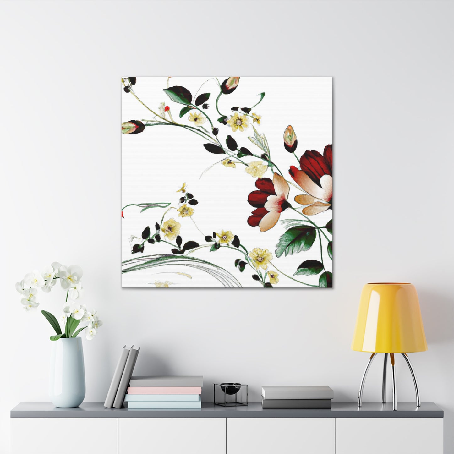 Meadowfields - Floral - Canvas