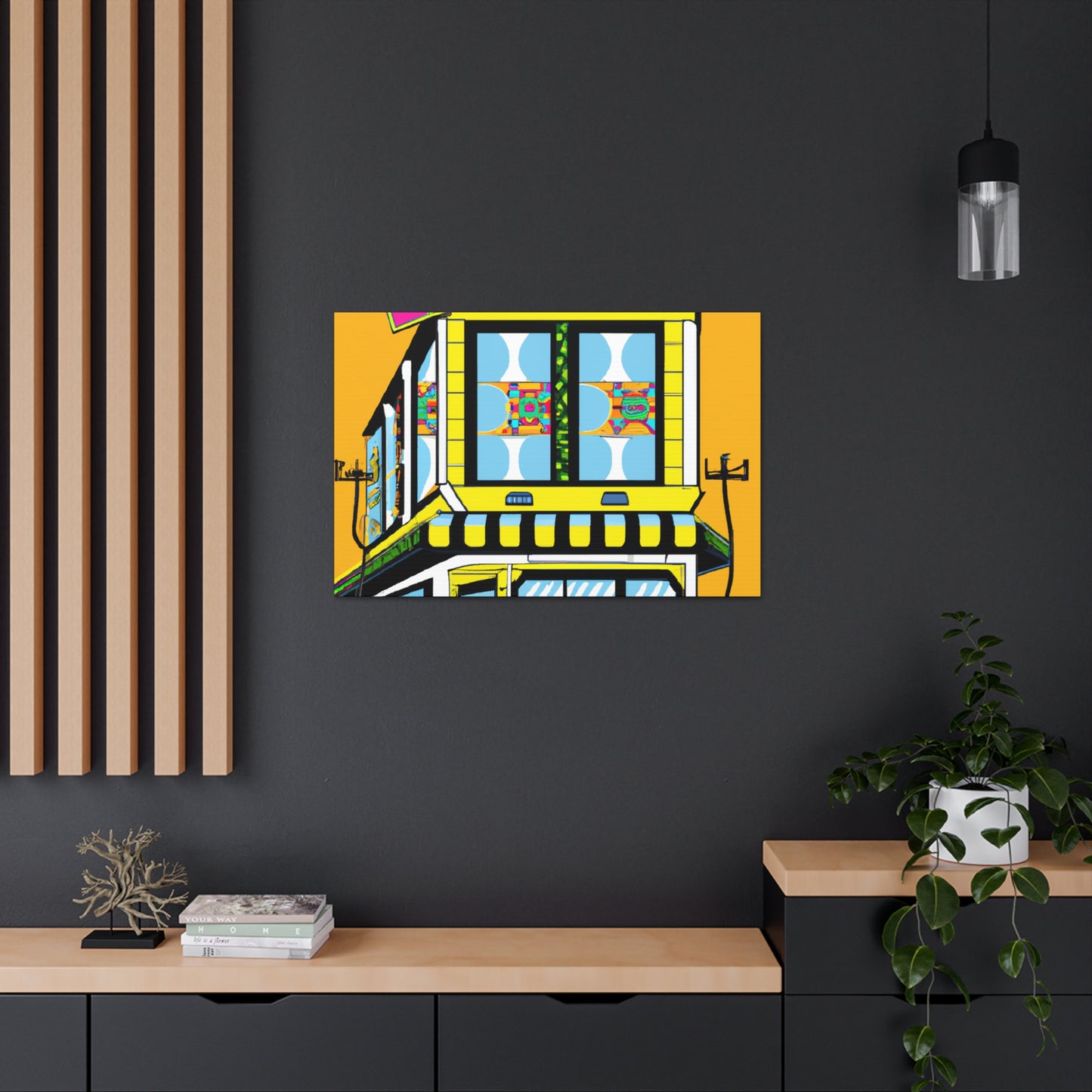 Moonshine Milkshake Parlor - Canvas - Pop Art