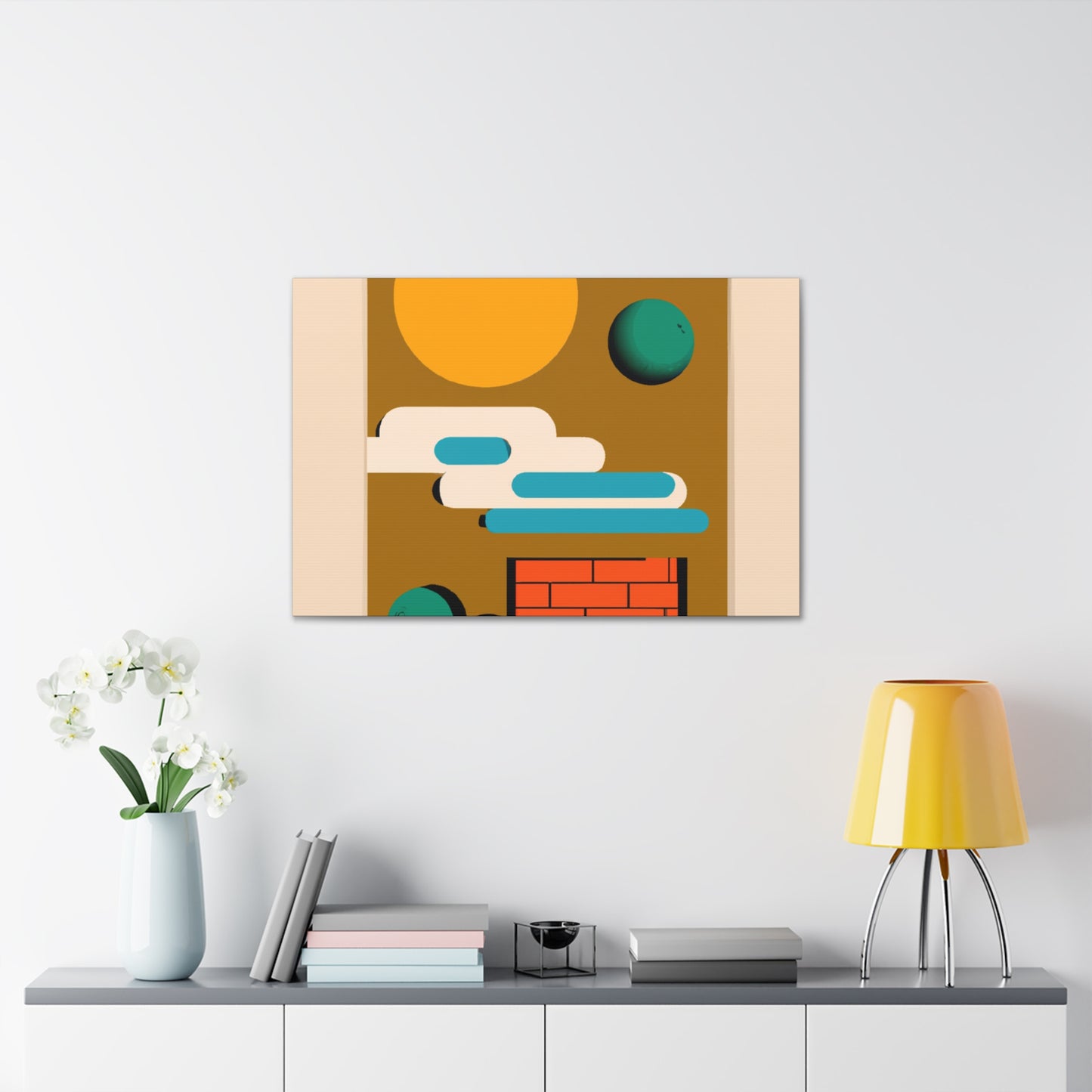 Gorgeous - Midcentury Canvas