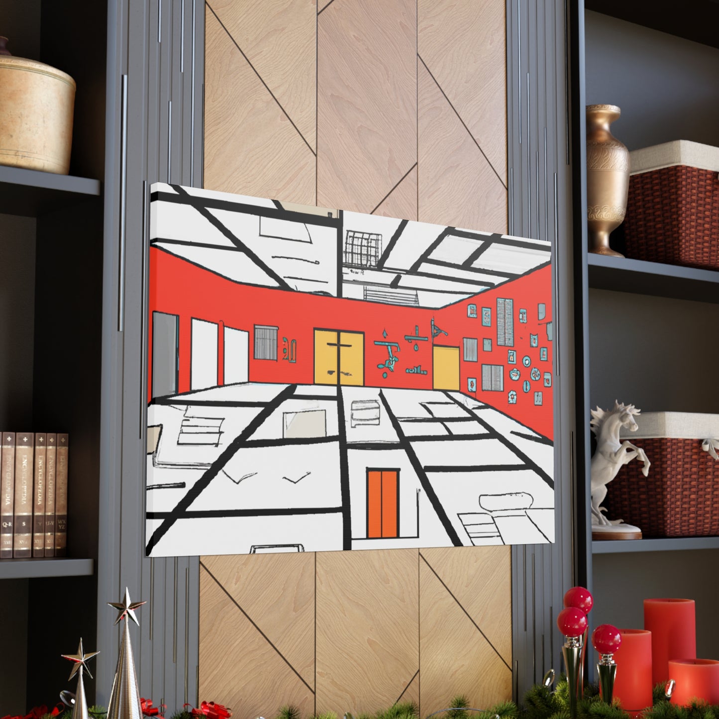 Sweeping View- Canvas - Architectural