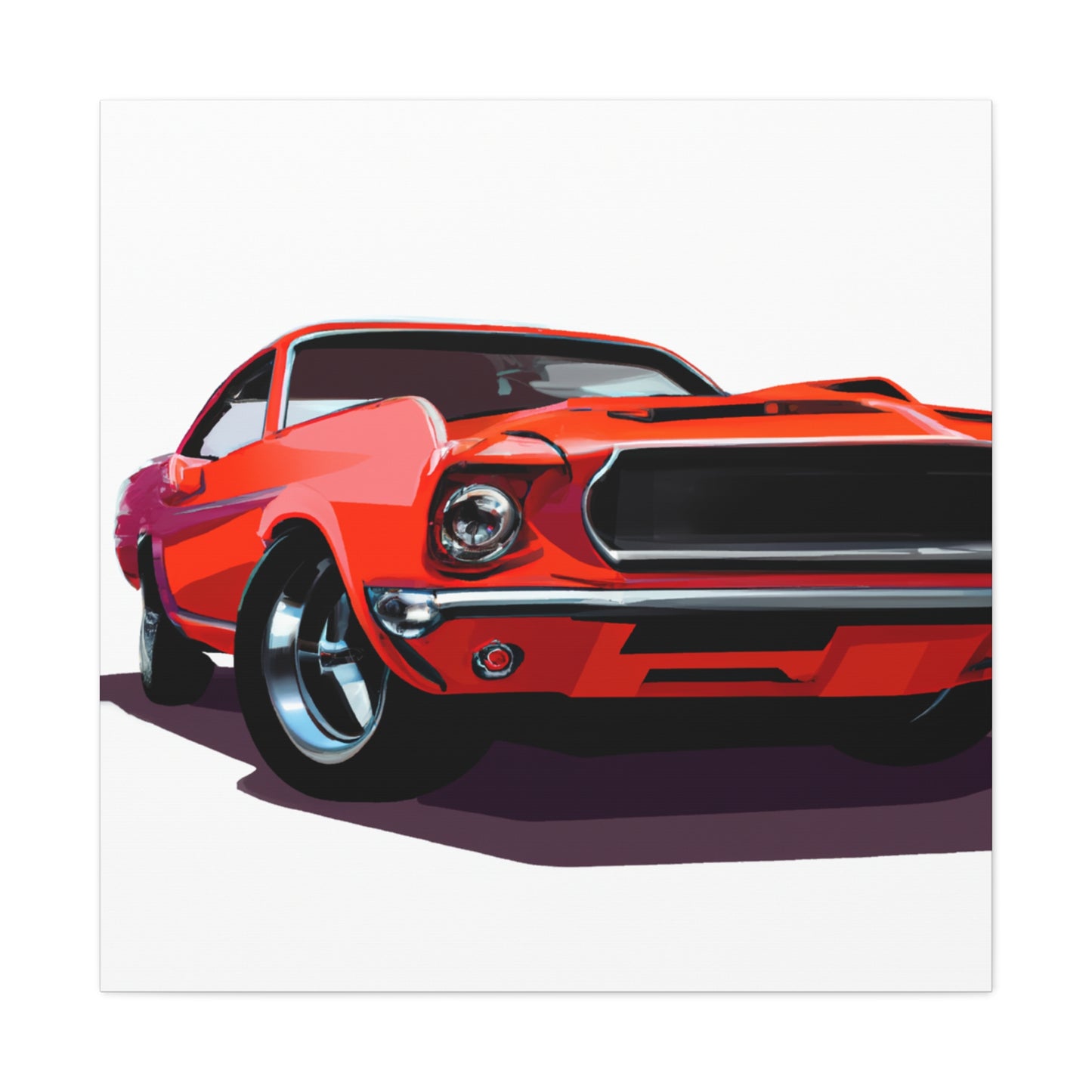 Road Ruffian - Automobile - Canvas