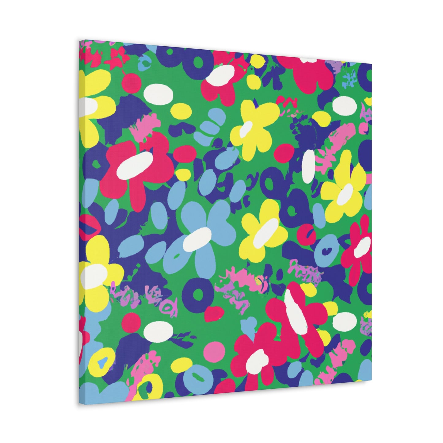 Bluestream - Floral - Canvas