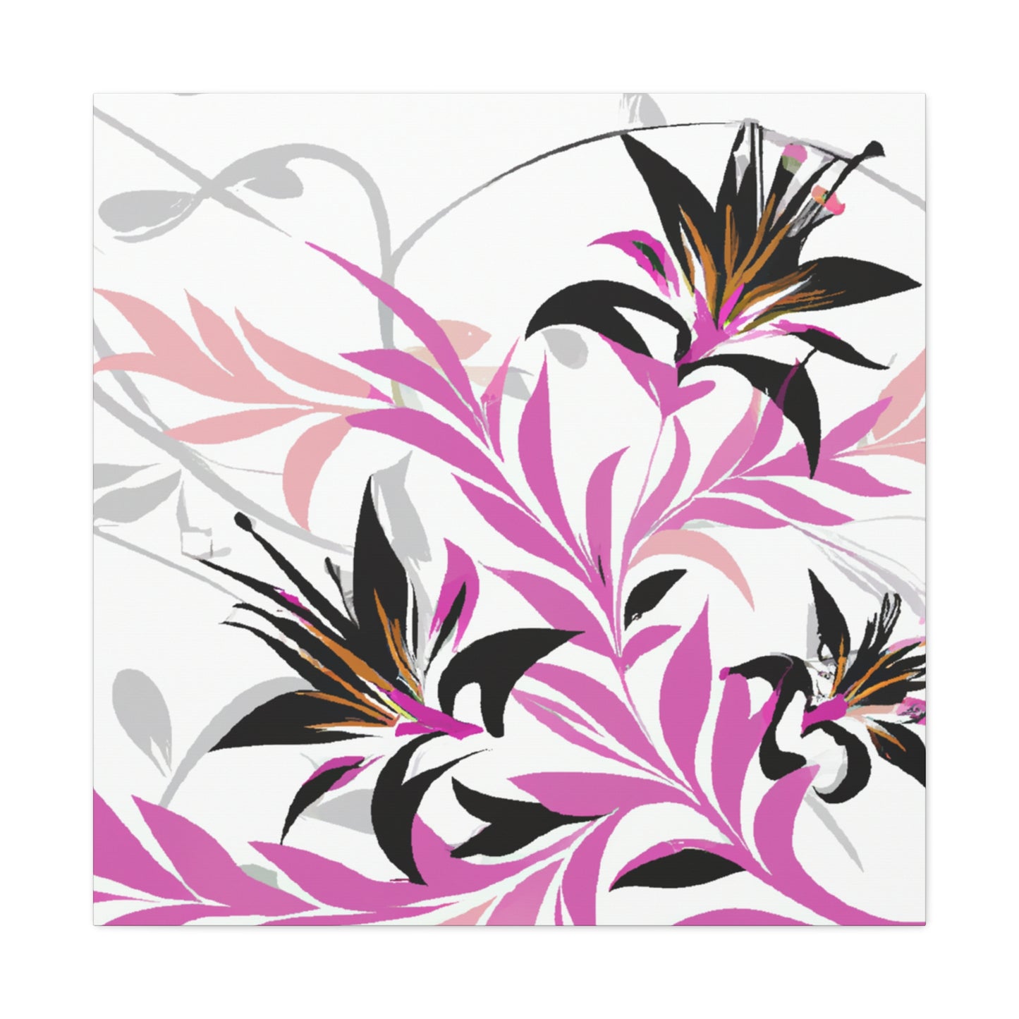 Blossomtide - Floral - Canvas